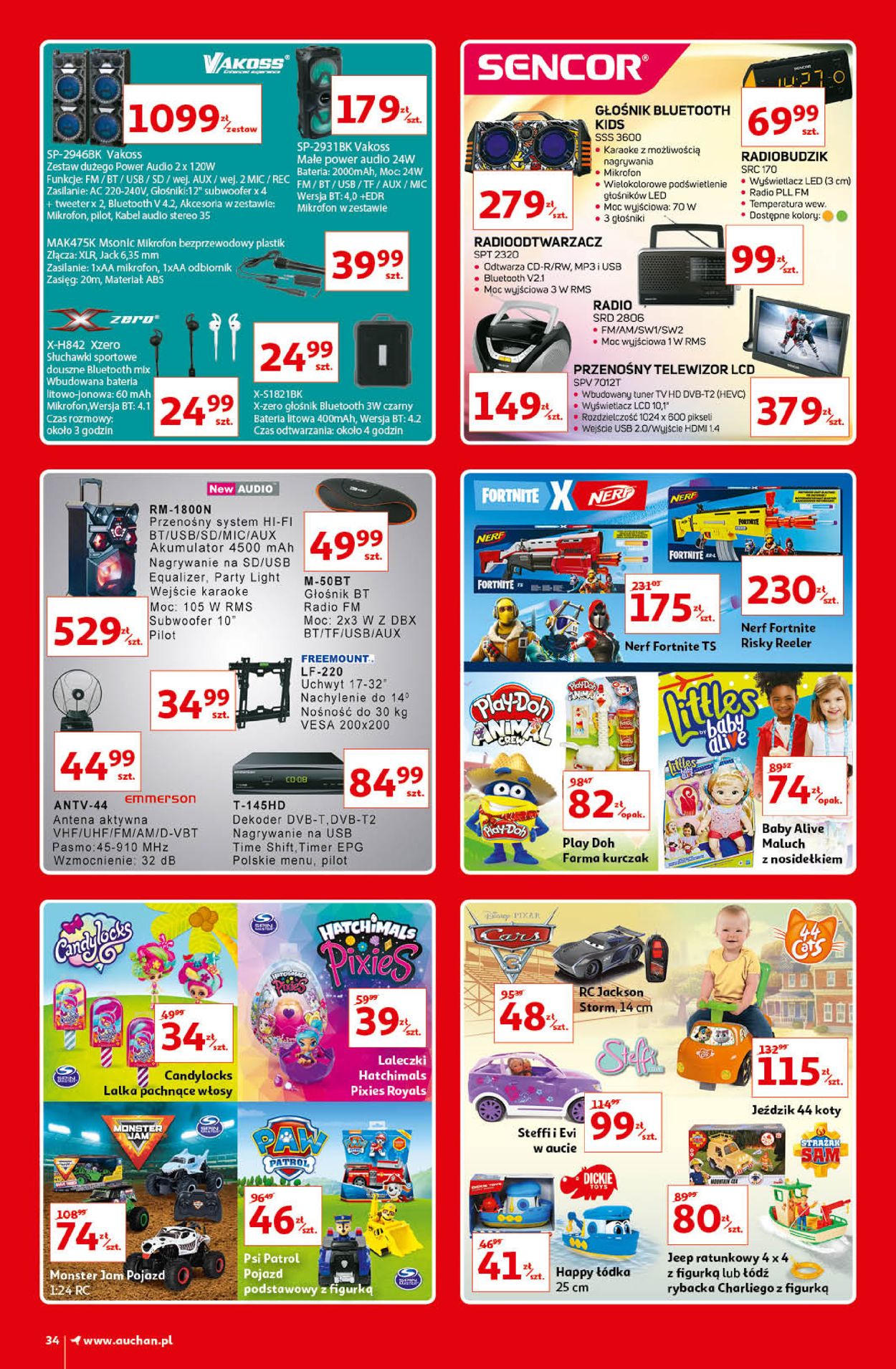 Gazetka promocyjna Auchan - 05.03-11.03.2020 (Strona 34)