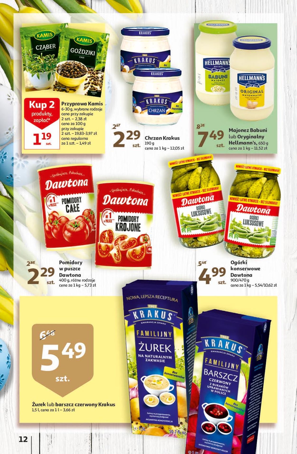 Gazetka promocyjna Auchan - 26.03-01.04.2020 (Strona 12)