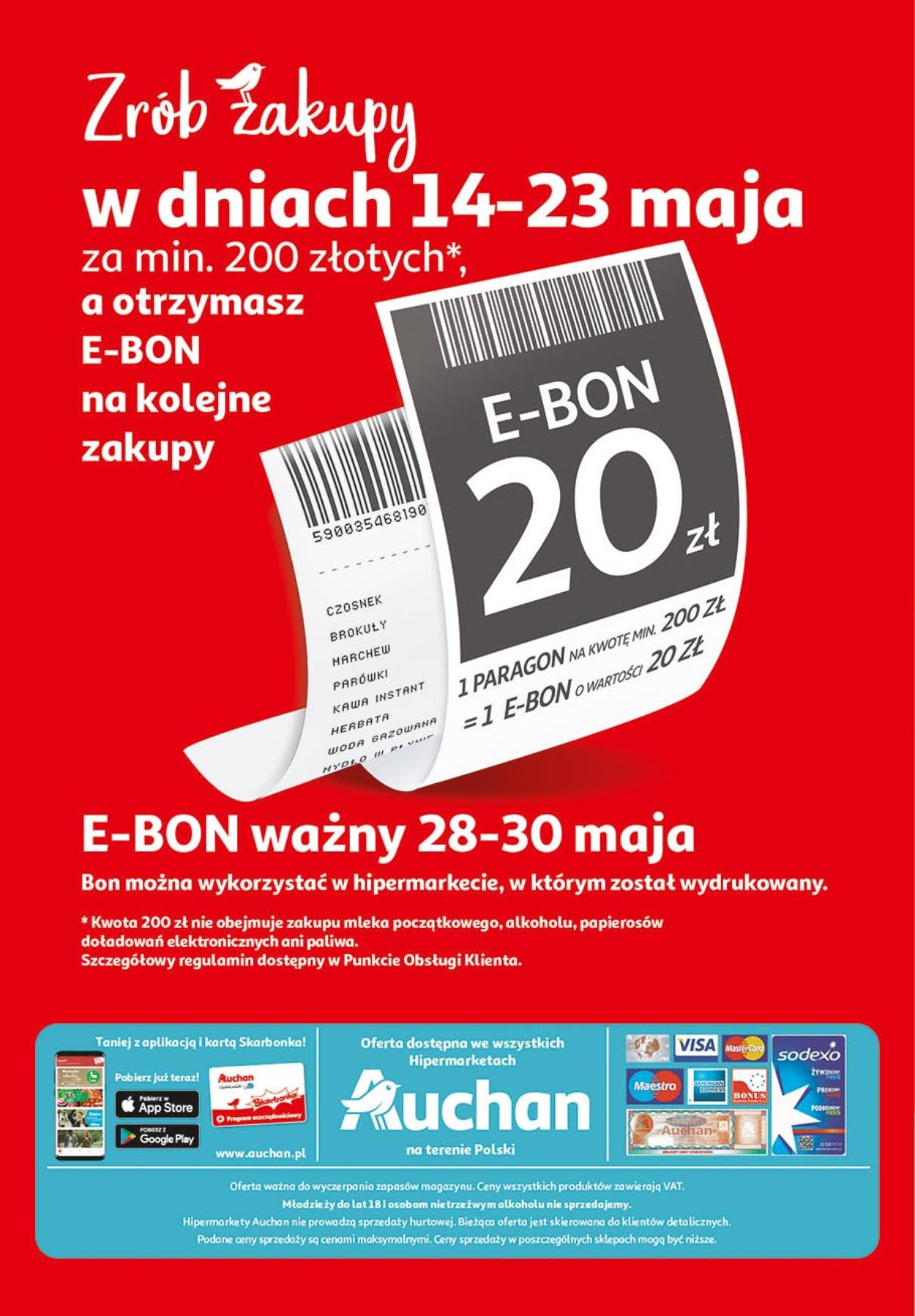 Gazetka promocyjna Auchan - 14.05-20.05.2020 (Strona 48)