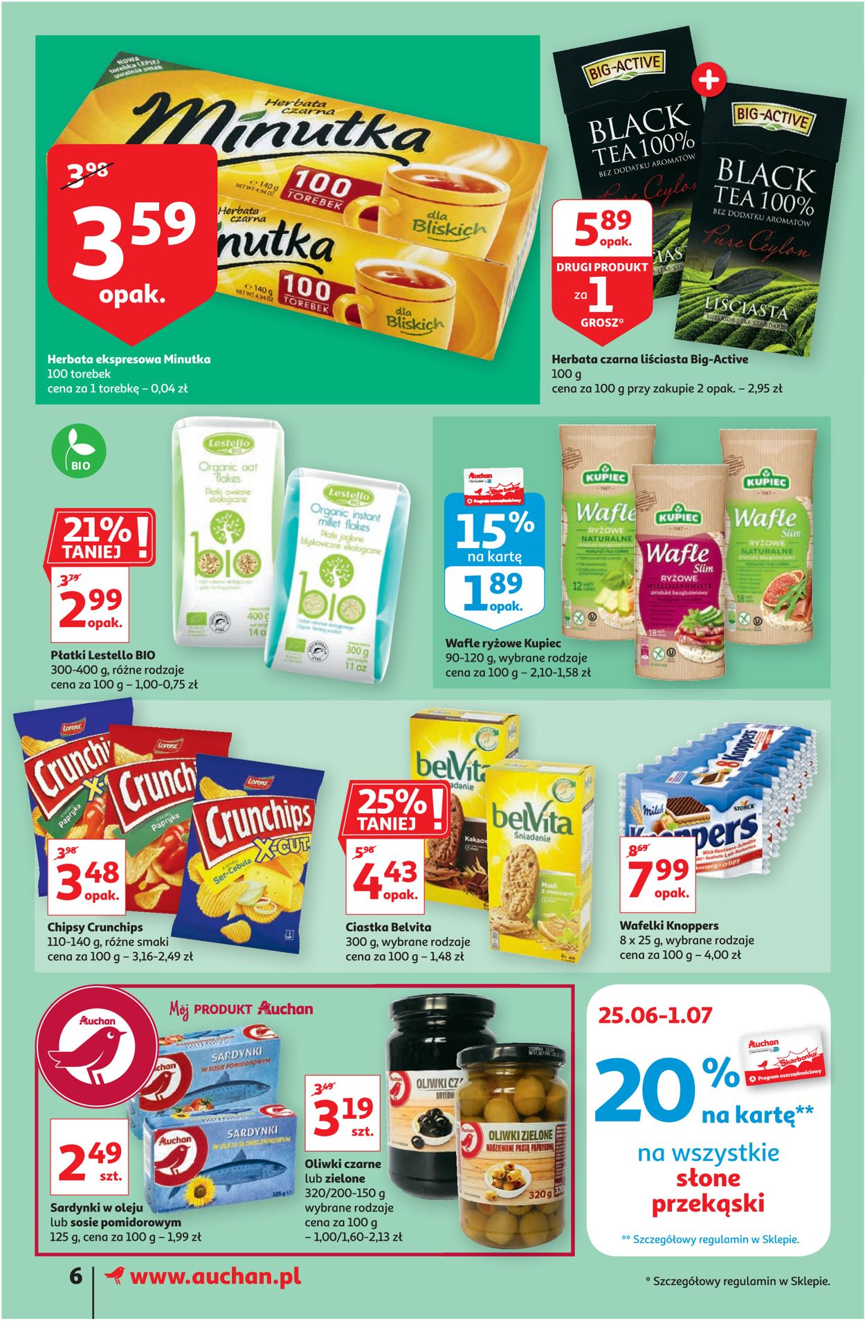 Gazetka promocyjna Auchan - 25.06-01.07.2020 (Strona 6)