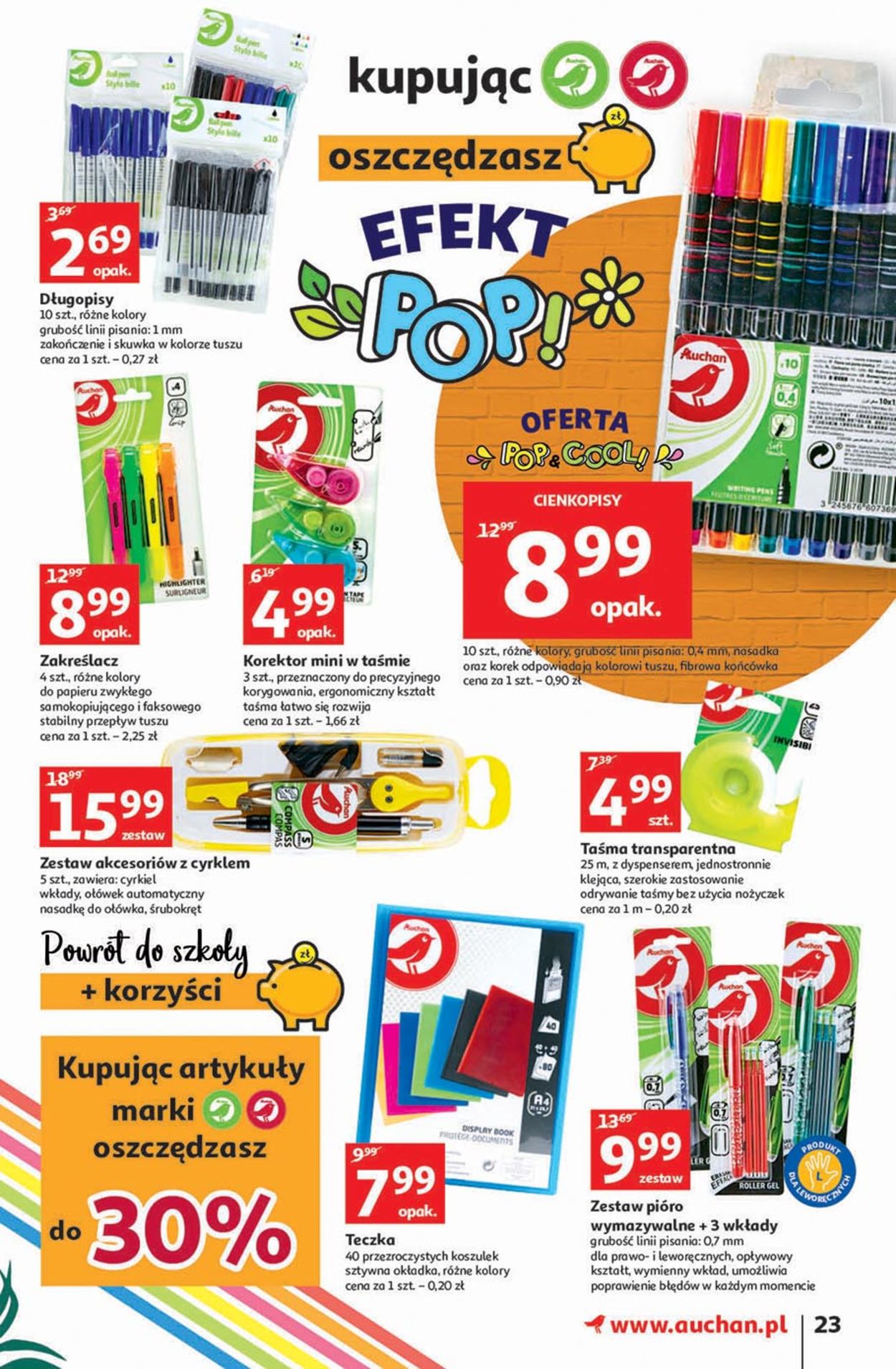 Gazetka promocyjna Auchan - 30.07-05.08.2020 (Strona 23)
