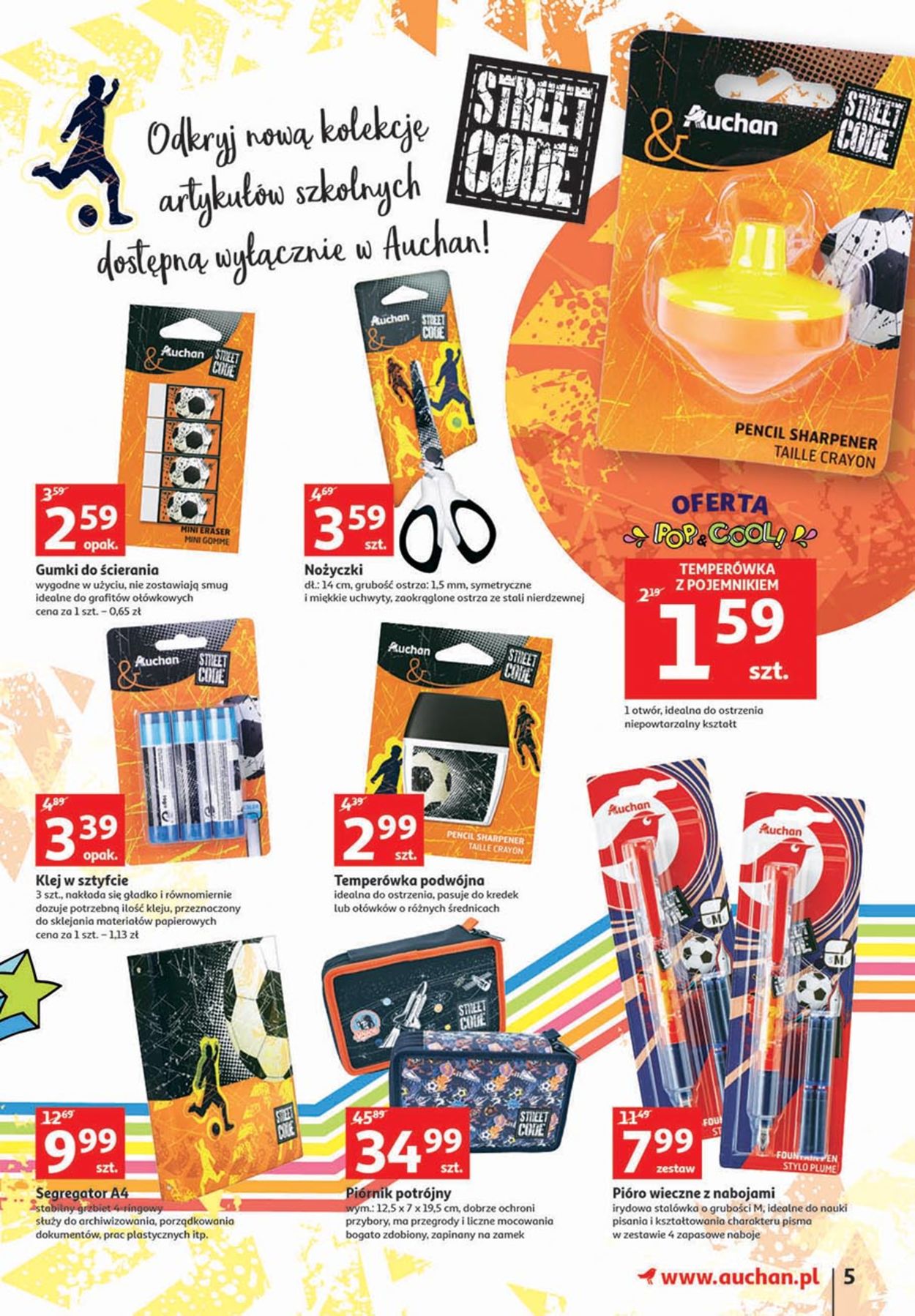 Gazetka promocyjna Auchan - 06.08-12.08.2020 (Strona 5)