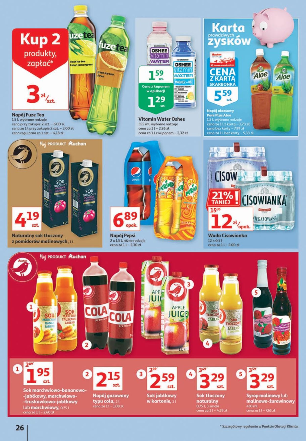 Gazetka promocyjna Auchan - 06.08-12.08.2020 (Strona 26)