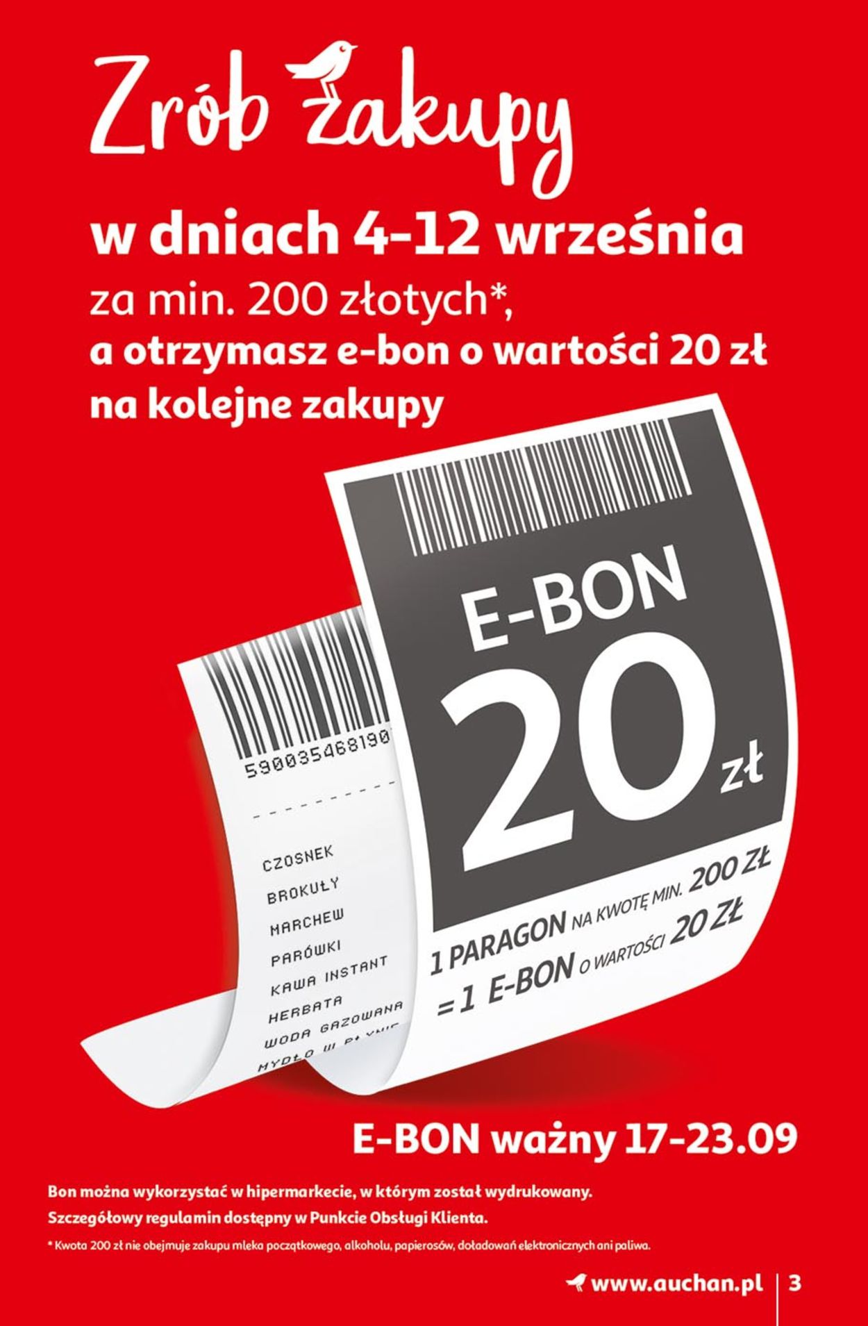 Gazetka promocyjna Auchan - 10.09-16.09.2020 (Strona 3)