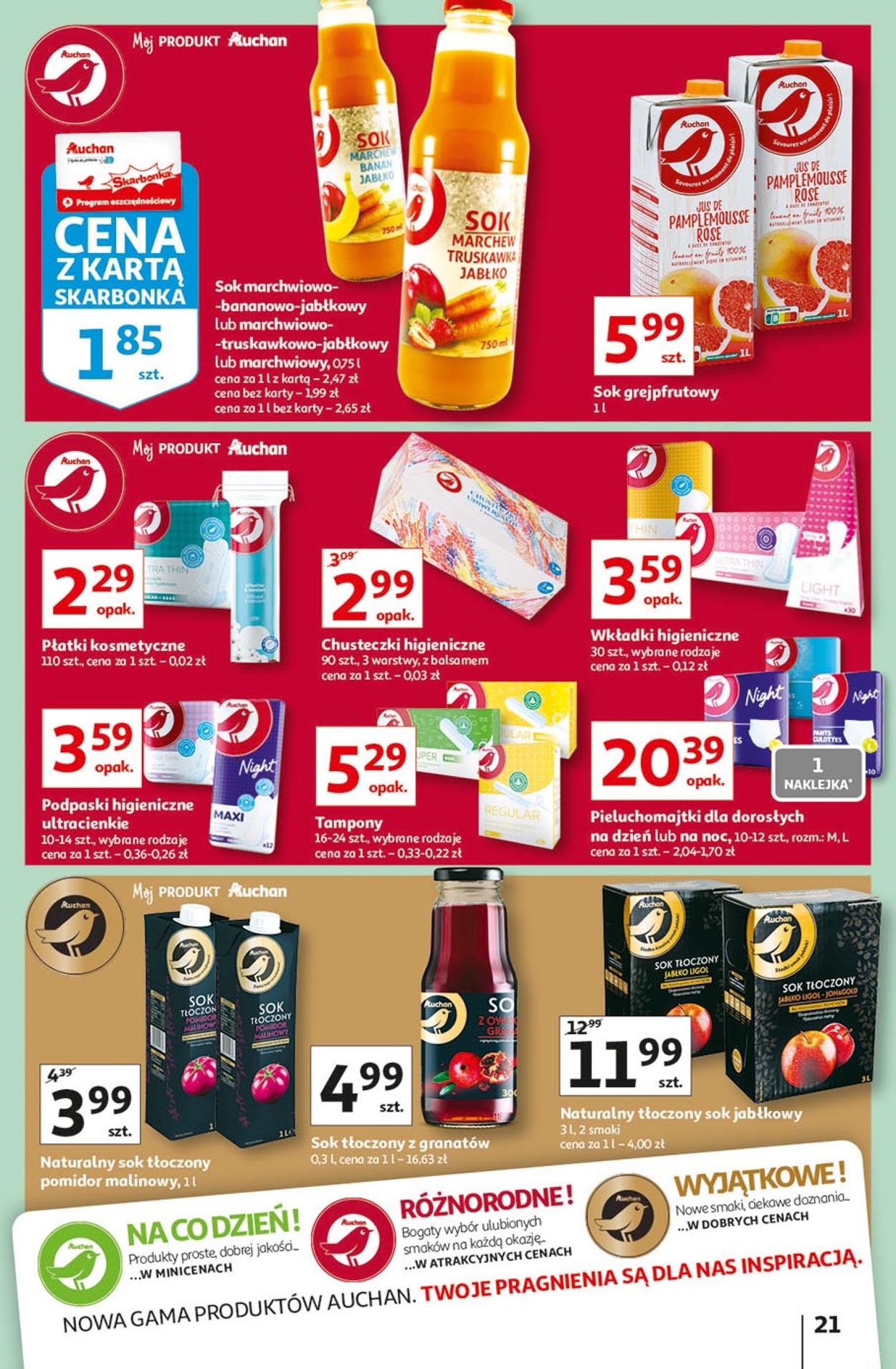 Gazetka promocyjna Auchan - 25.09-30.09.2020 (Strona 21)