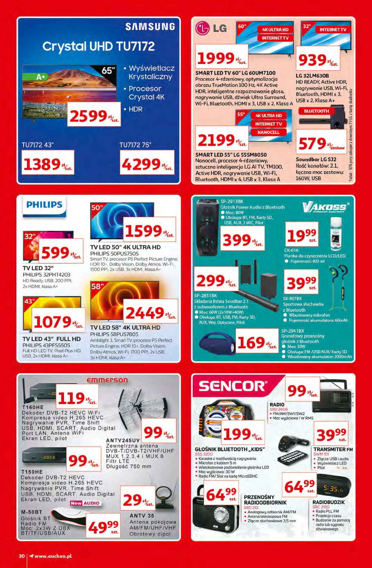 Gazetka promocyjna Auchan - 15.10-21.10.2020 (Strona 30)