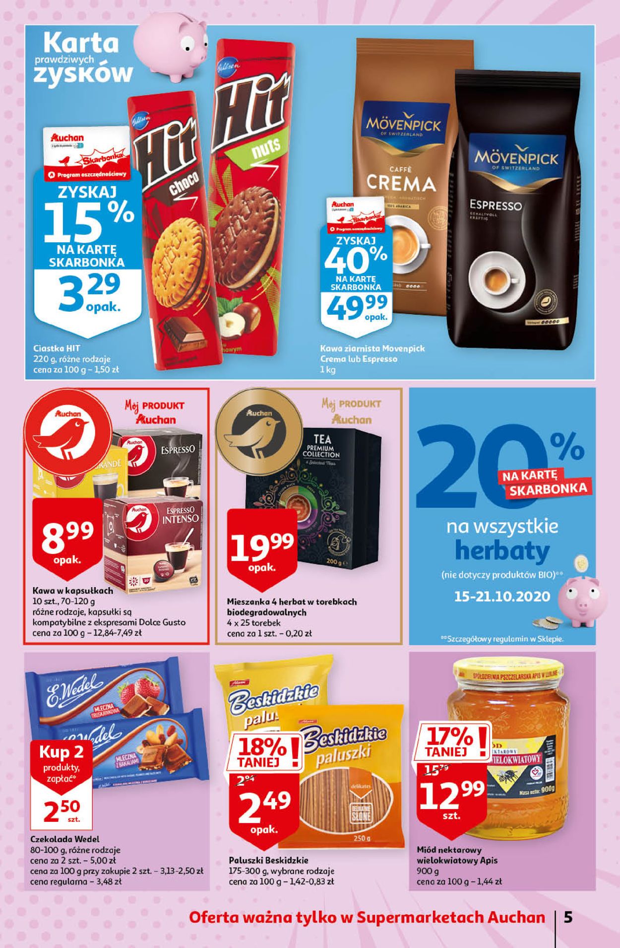 Gazetka promocyjna Auchan - 15.10-21.10.2020 (Strona 5)