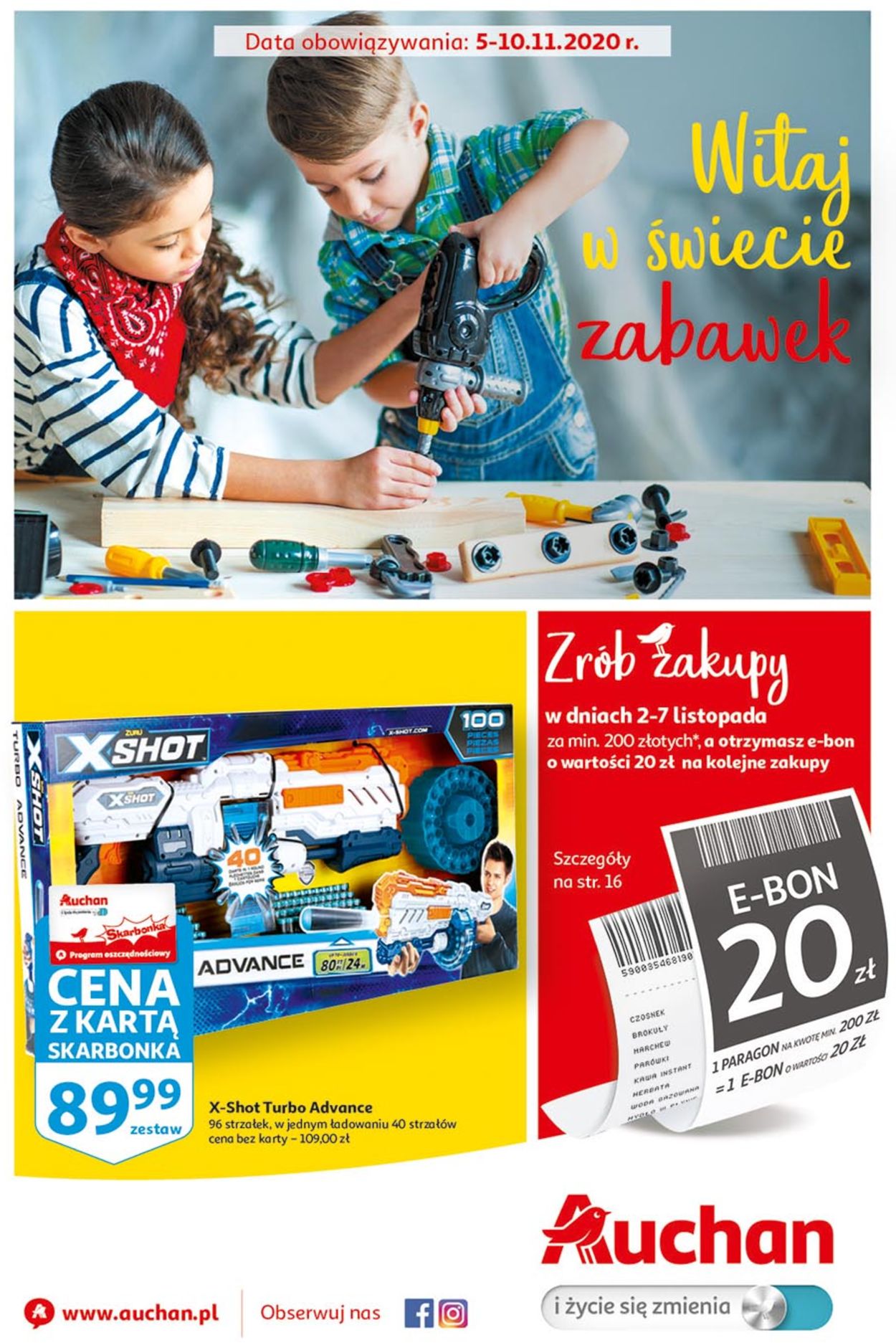Gazetka promocyjna Auchan - 05.11-10.11.2020