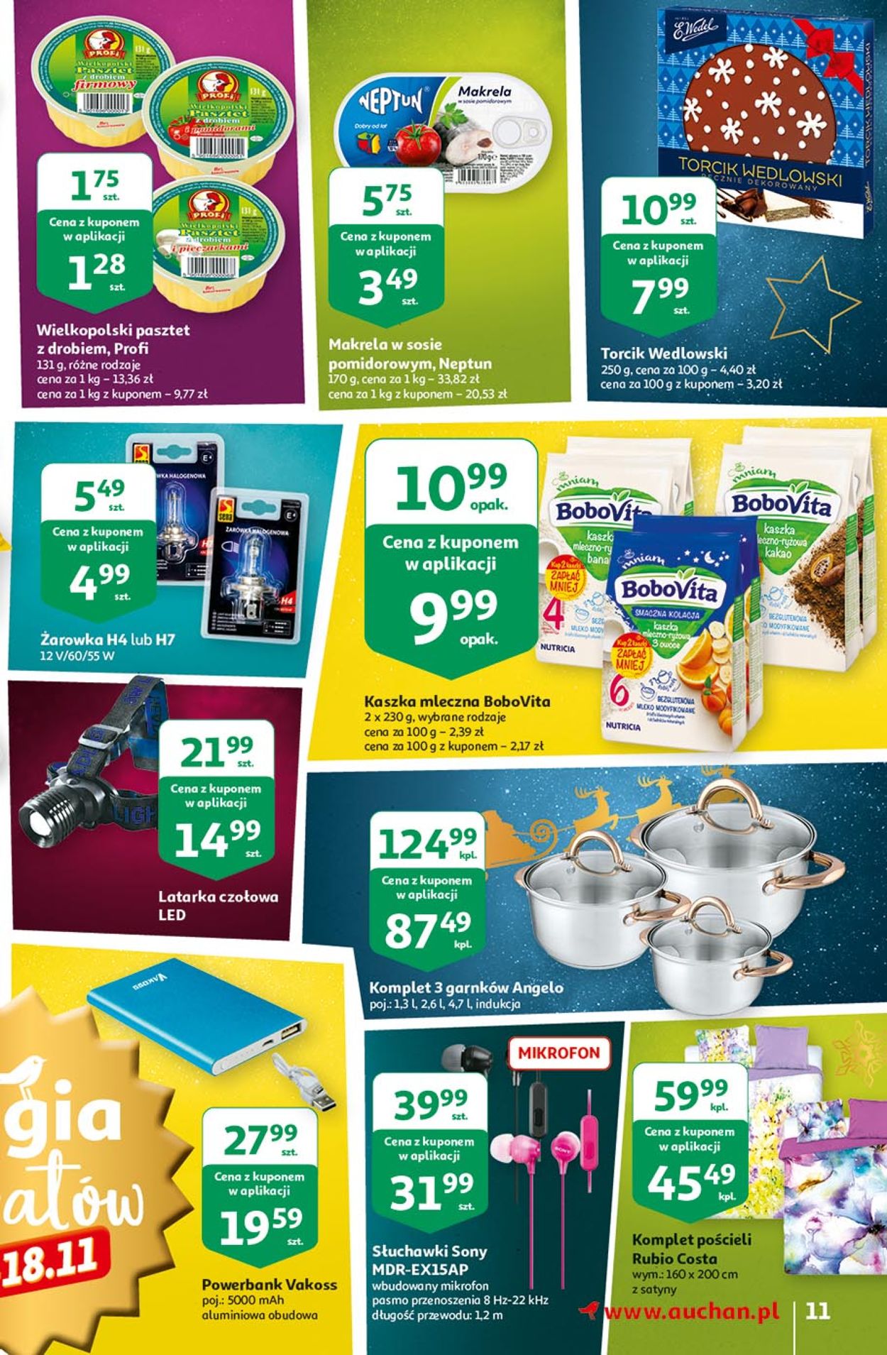 Gazetka promocyjna Auchan - 12.11-18.11.2020 (Strona 11)