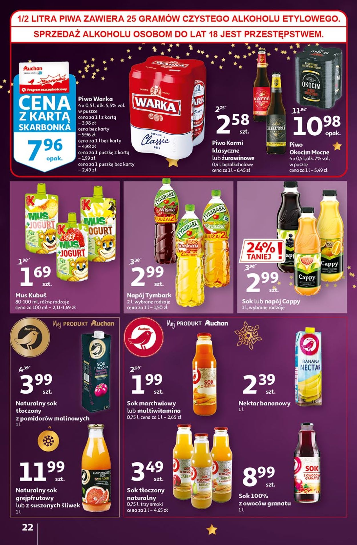 Gazetka promocyjna Auchan - 12.11-18.11.2020 (Strona 22)