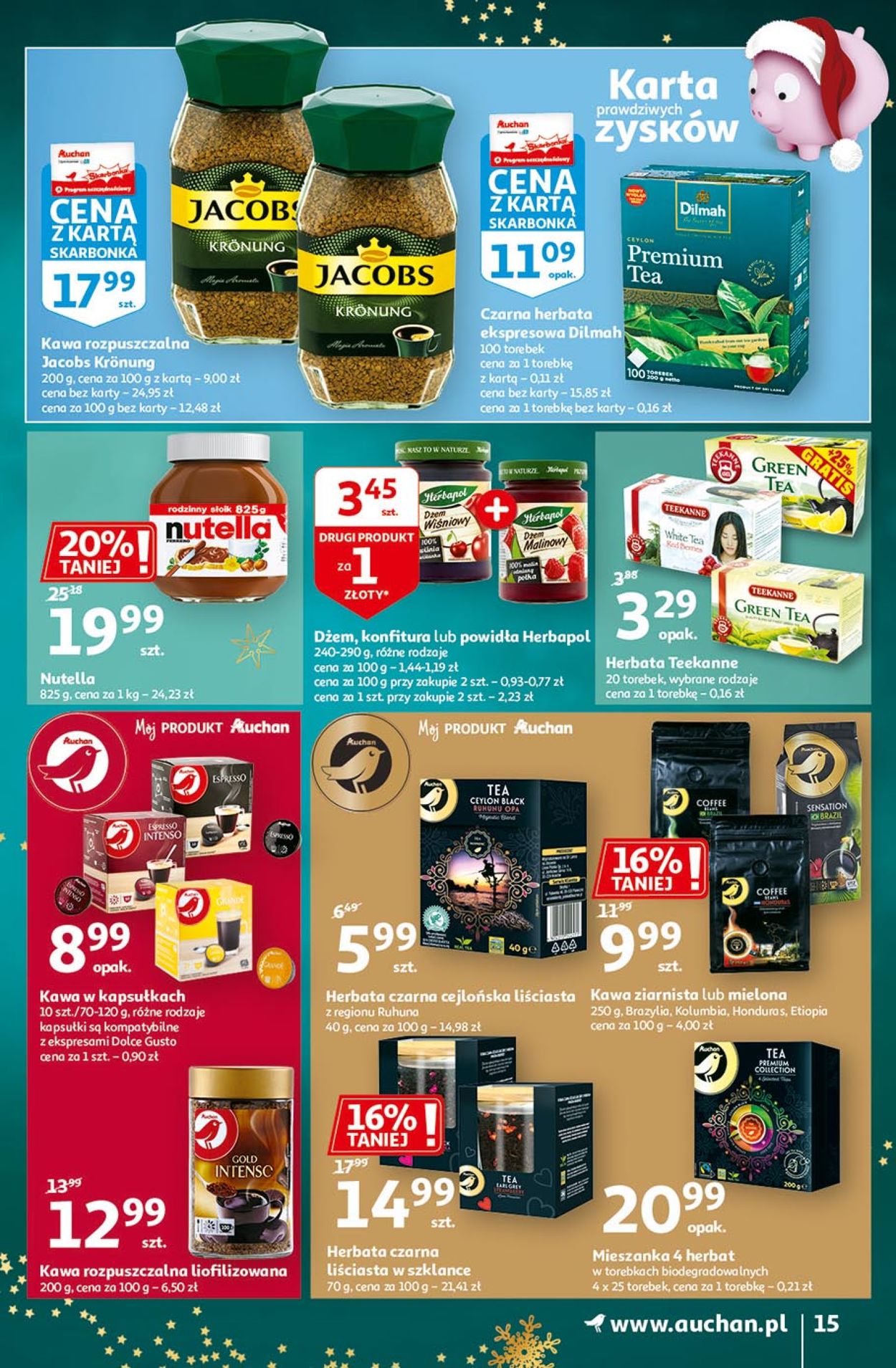Gazetka promocyjna Auchan - Gazetka Świąteczna 2020 - 19.11-25.11.2020 (Strona 15)