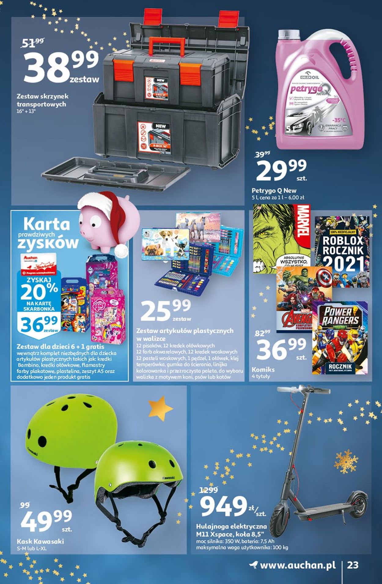 Gazetka promocyjna Auchan - Gazetka Świąteczna 2020 - 19.11-25.11.2020 (Strona 23)