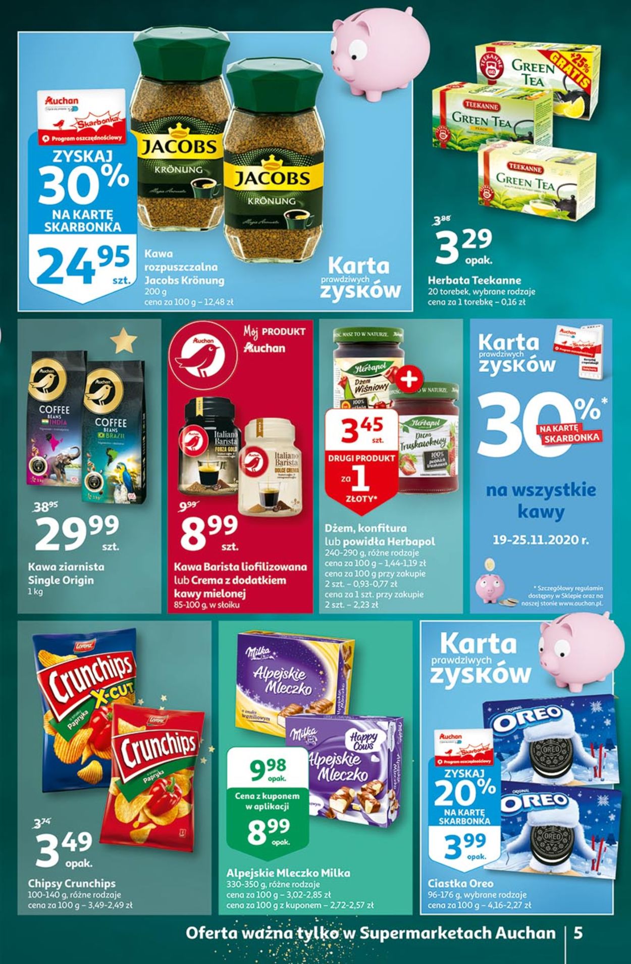 Gazetka promocyjna Auchan - Gazetka Świąteczna 2020 - 19.11-25.11.2020 (Strona 5)