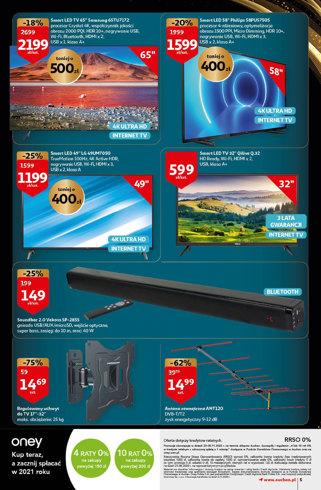 Gazetka promocyjna Auchan BLACK WEEK 2020 - 23.11-30.11.2020 (Strona 5)