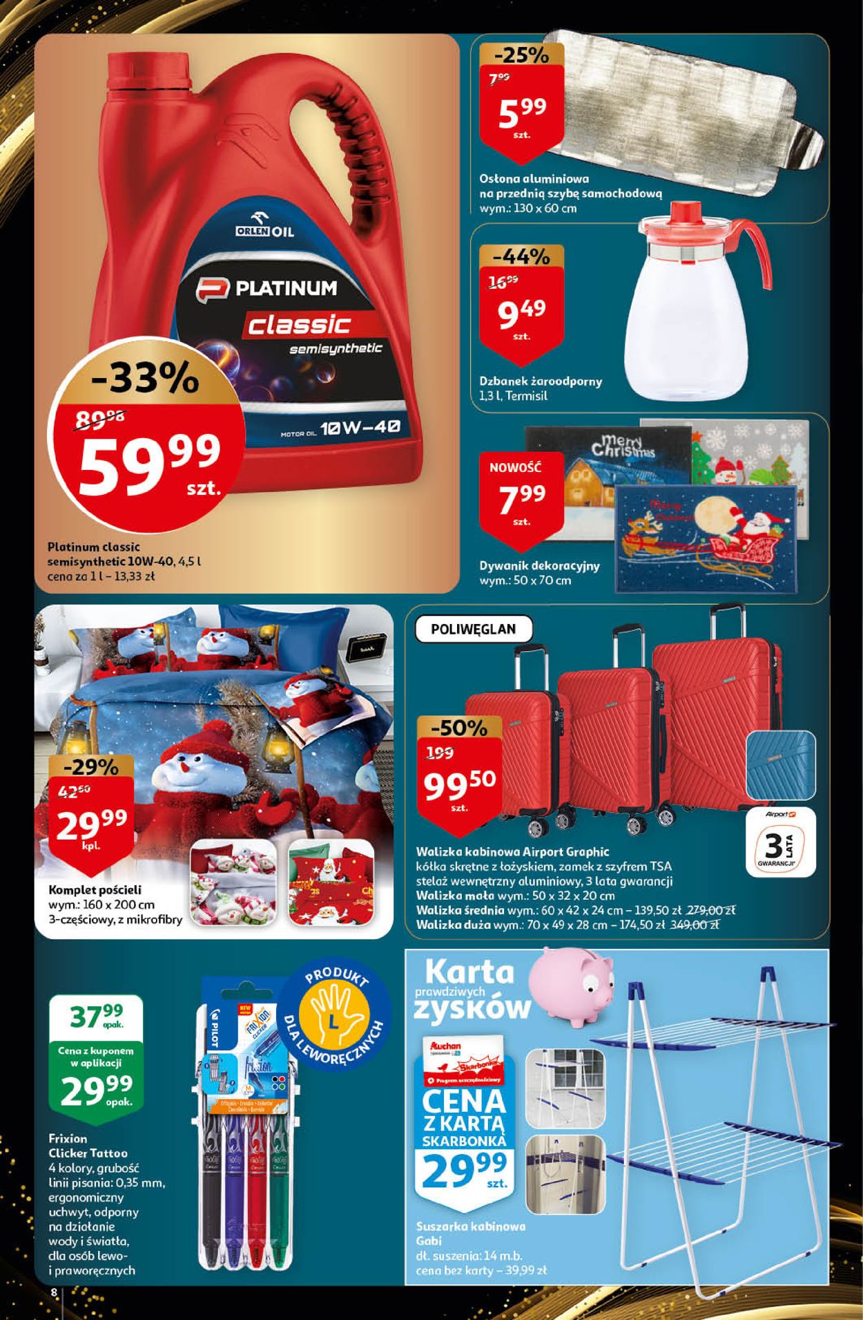 Gazetka promocyjna Auchan BLACK WEEK 2020 - 23.11-30.11.2020 (Strona 8)