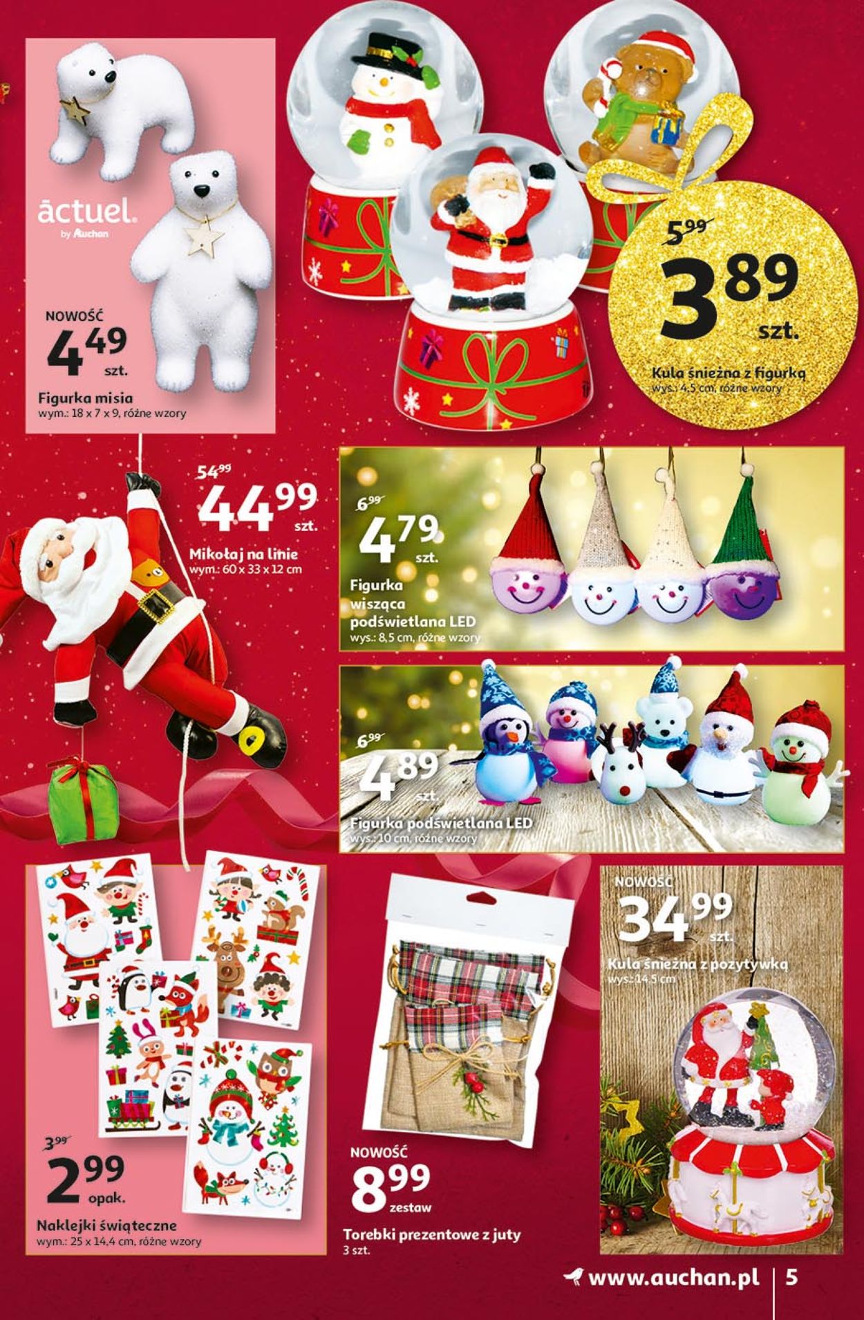 Gazetka promocyjna Auchan Gazetka Świąteczna 2020 - 26.11-02.12.2020 (Strona 5)