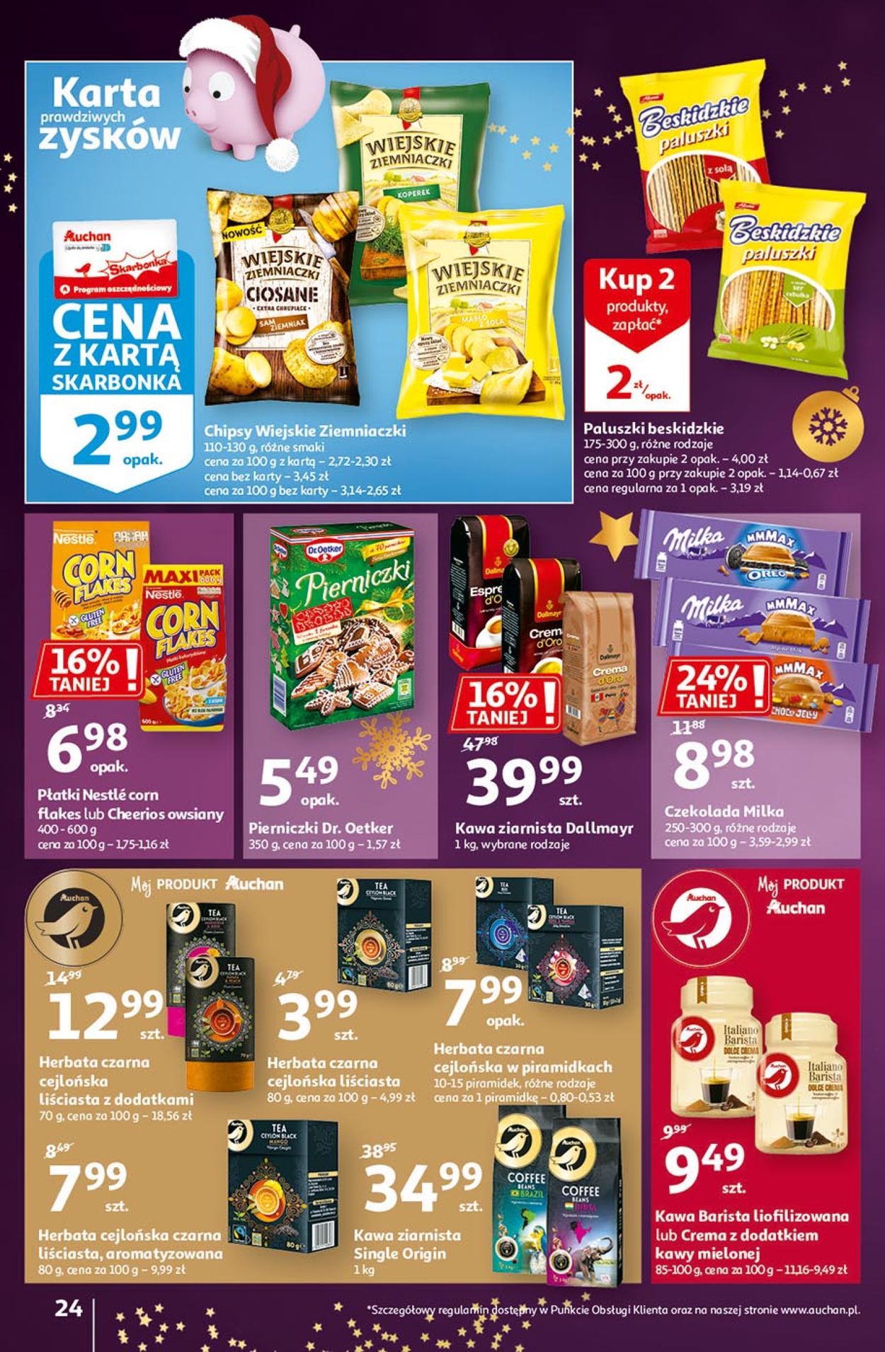 Gazetka promocyjna Auchan Gazetka Świąteczna 2020 - 26.11-02.12.2020 (Strona 24)