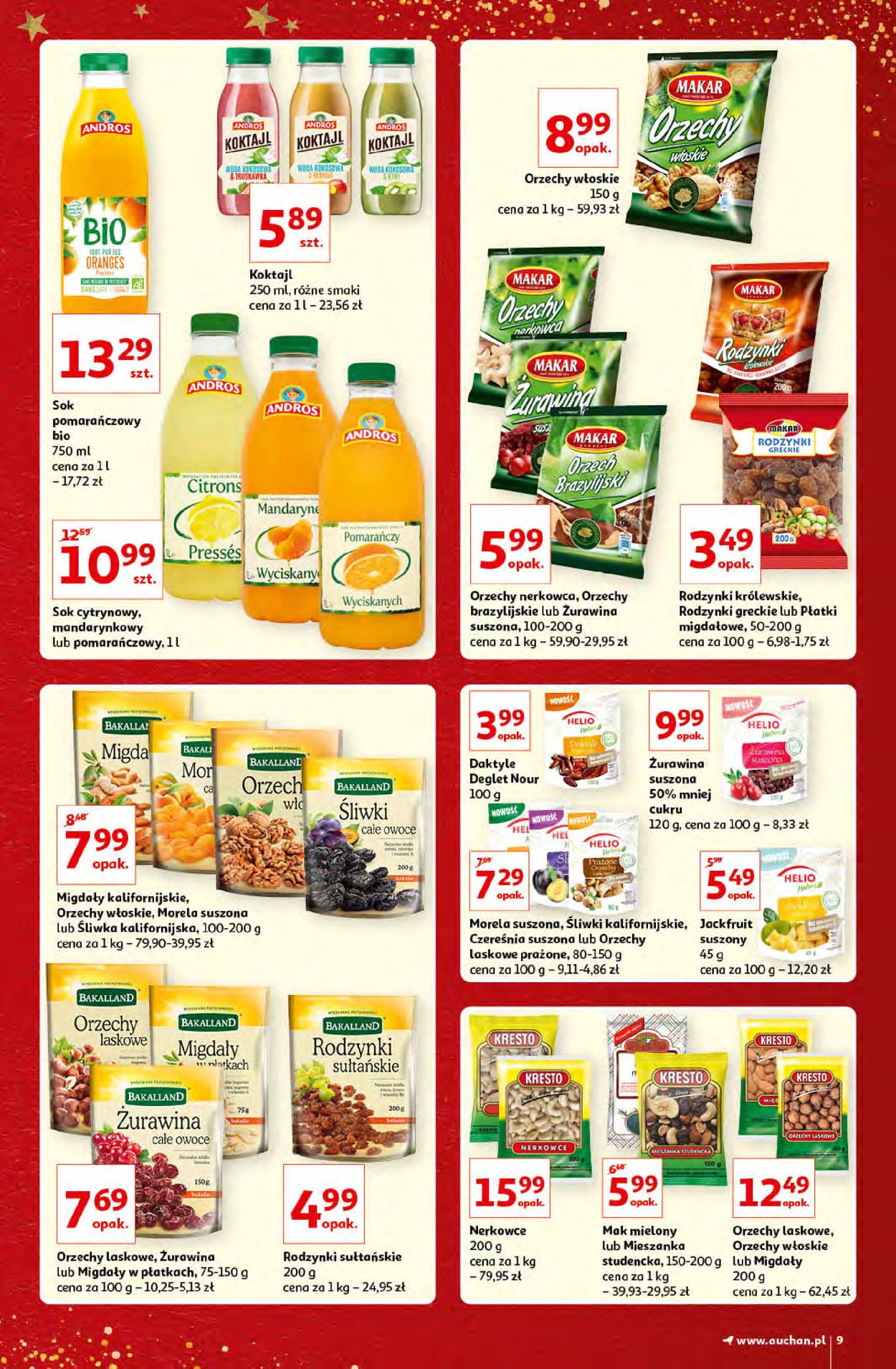 Gazetka promocyjna Auchan Gazetka Świąteczna 2020 - 03.12-13.12.2020 (Strona 9)