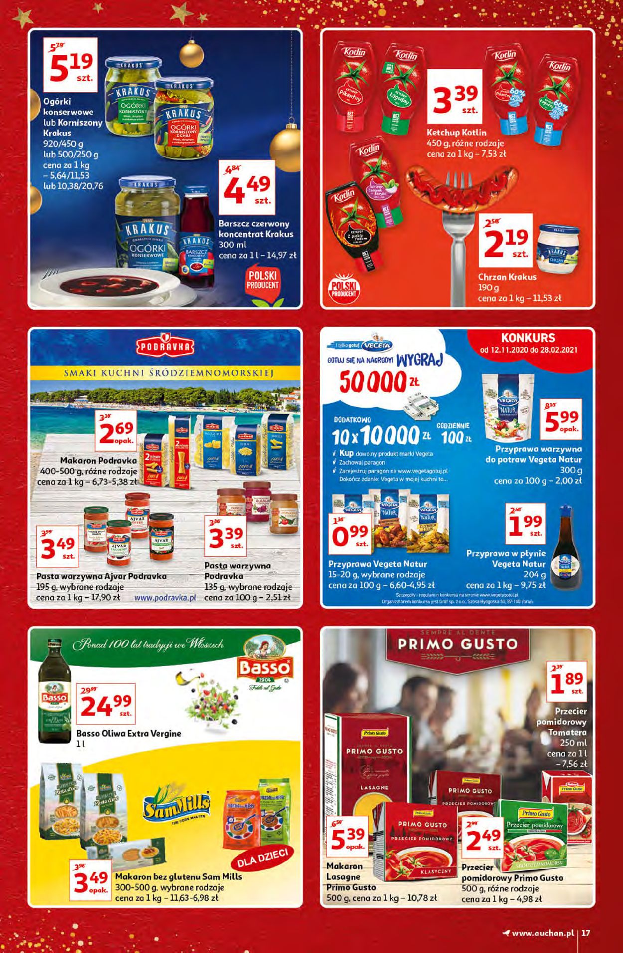 Gazetka promocyjna Auchan Gazetka Świąteczna 2020 - 03.12-13.12.2020 (Strona 17)