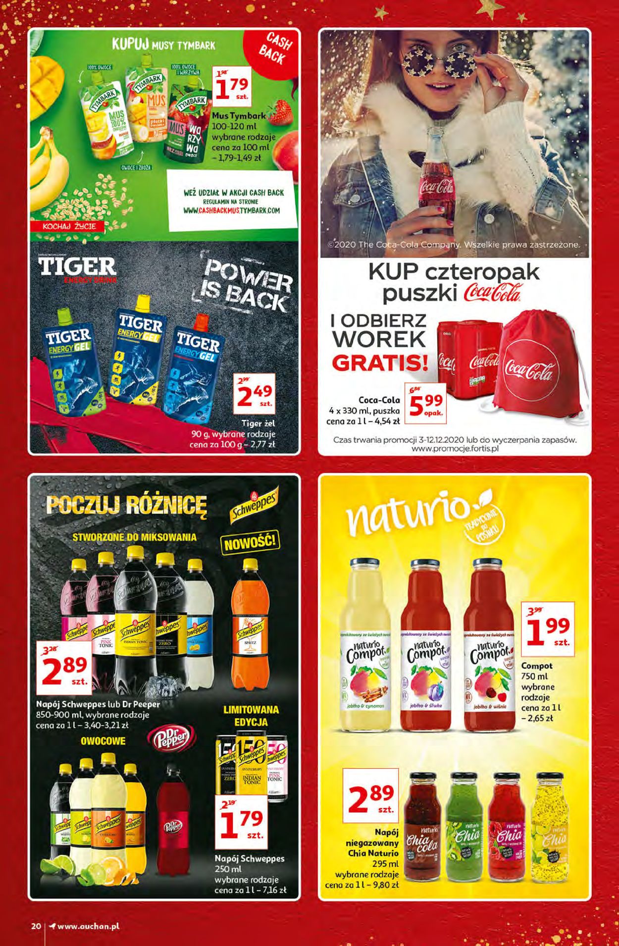Gazetka promocyjna Auchan Gazetka Świąteczna 2020 - 03.12-13.12.2020 (Strona 20)
