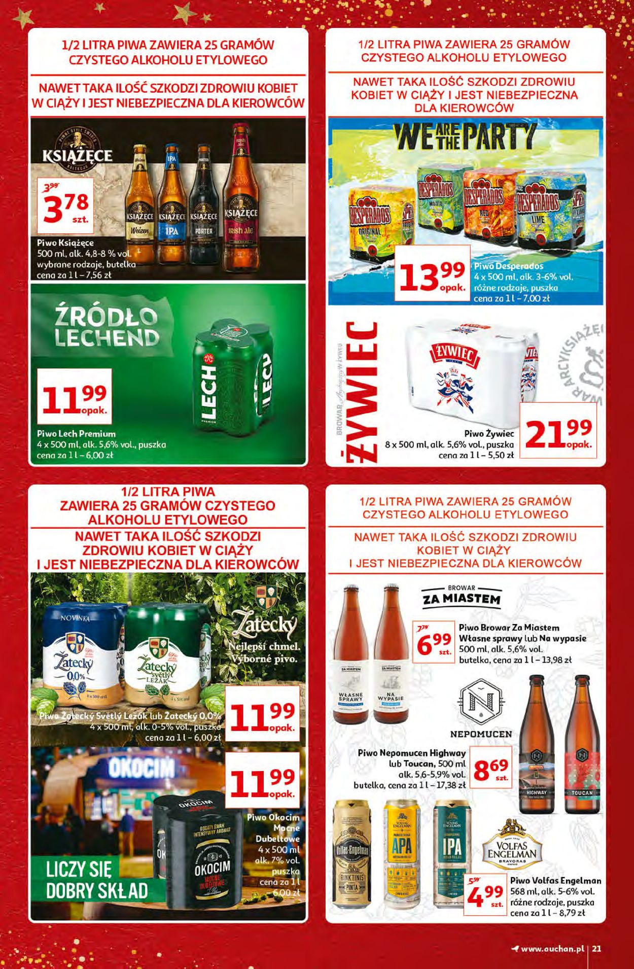 Gazetka promocyjna Auchan Gazetka Świąteczna 2020 - 03.12-13.12.2020 (Strona 21)