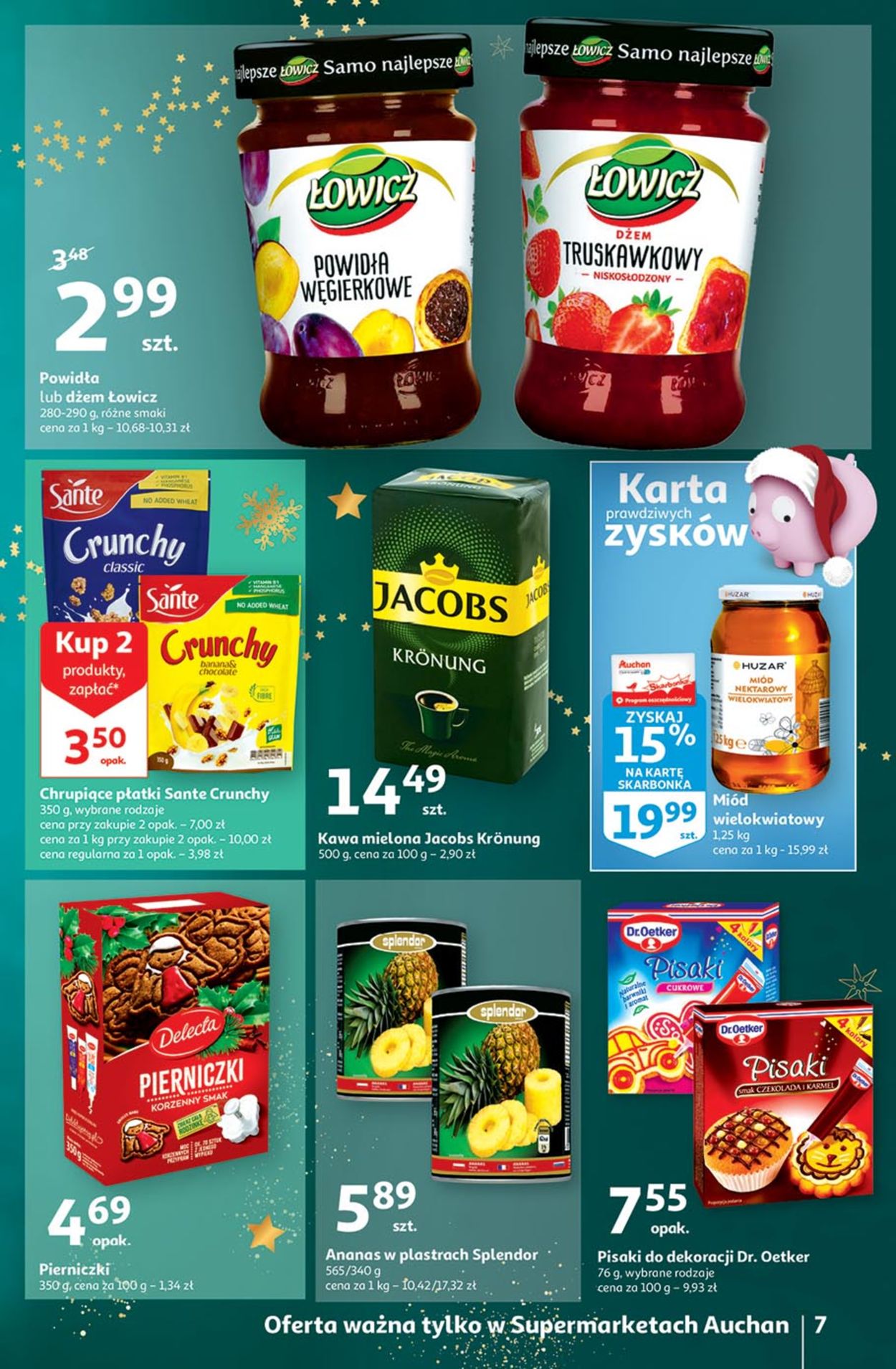 Gazetka promocyjna Auchan Gazetka Świąteczna 2020 - 03.12-09.12.2020 (Strona 7)