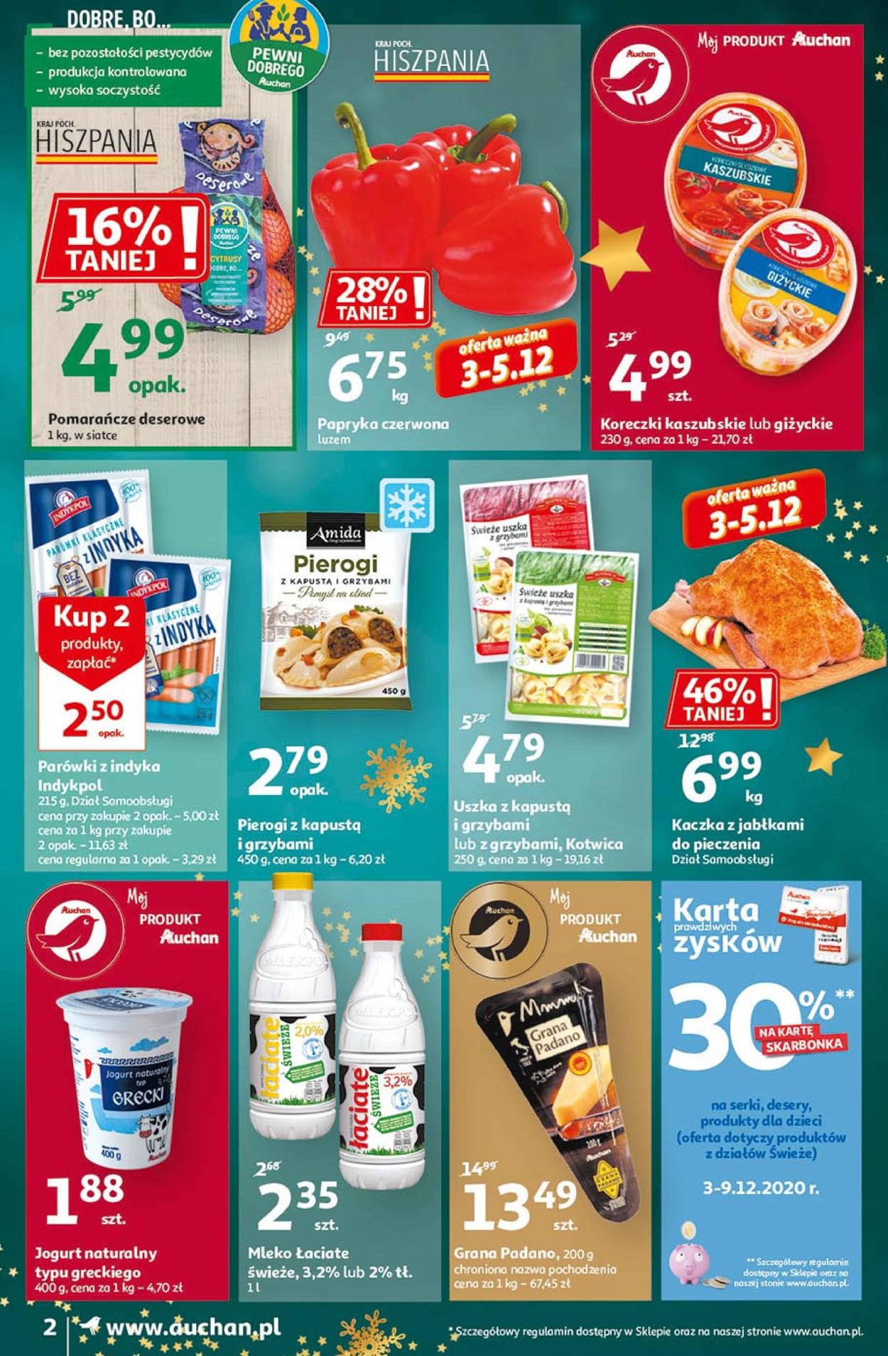 Gazetka promocyjna Auchan Gazetka Świąteczna 2020 - 03.12-09.12.2020 (Strona 2)