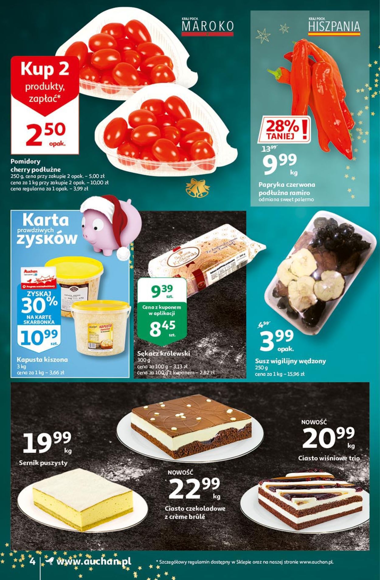 Gazetka promocyjna Auchan Gazetka Świąteczna 2020 - 10.12-16.12.2020 (Strona 4)