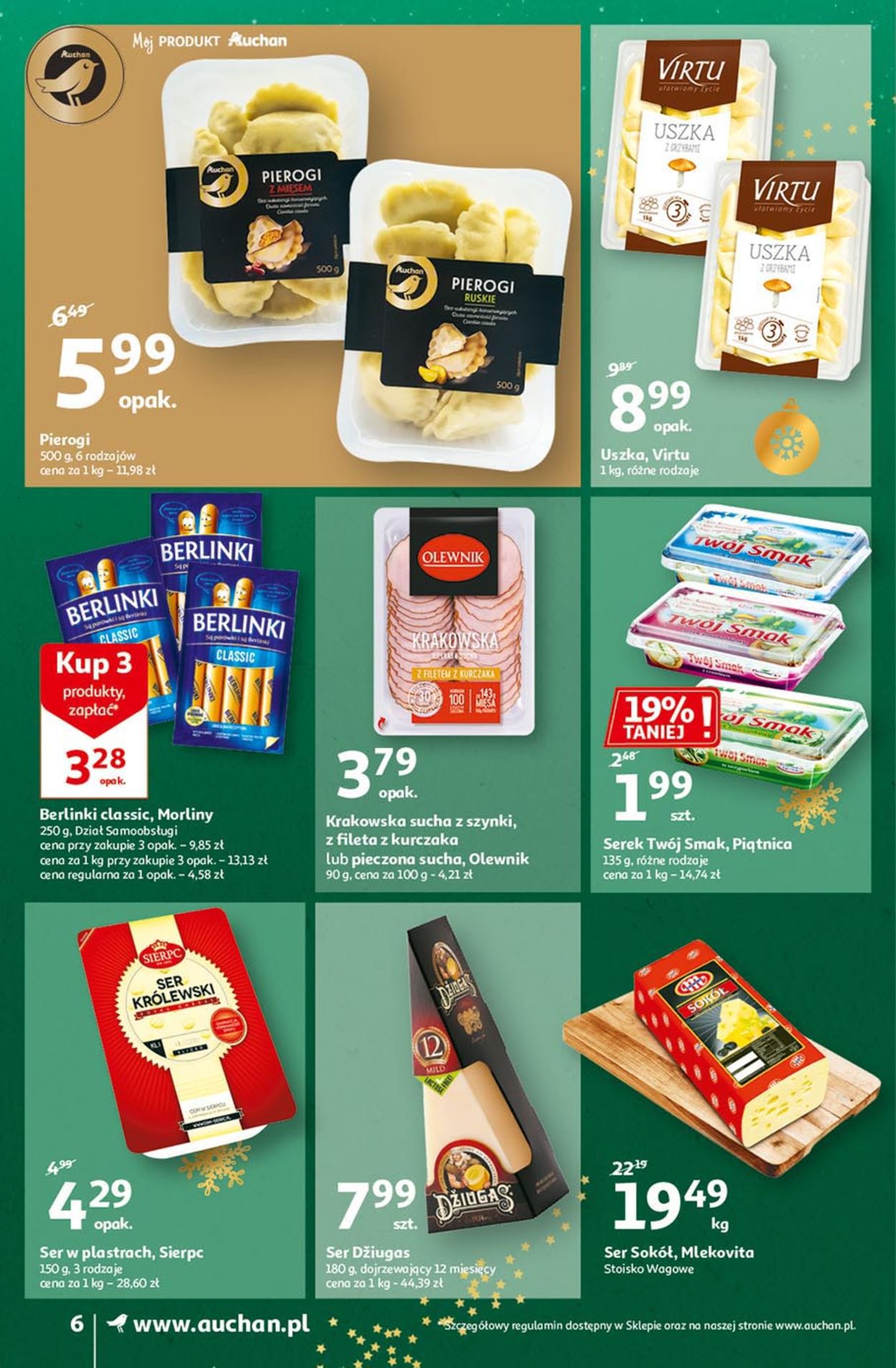 Gazetka promocyjna Auchan Gazetka Świąteczna 2020 - 10.12-16.12.2020 (Strona 6)