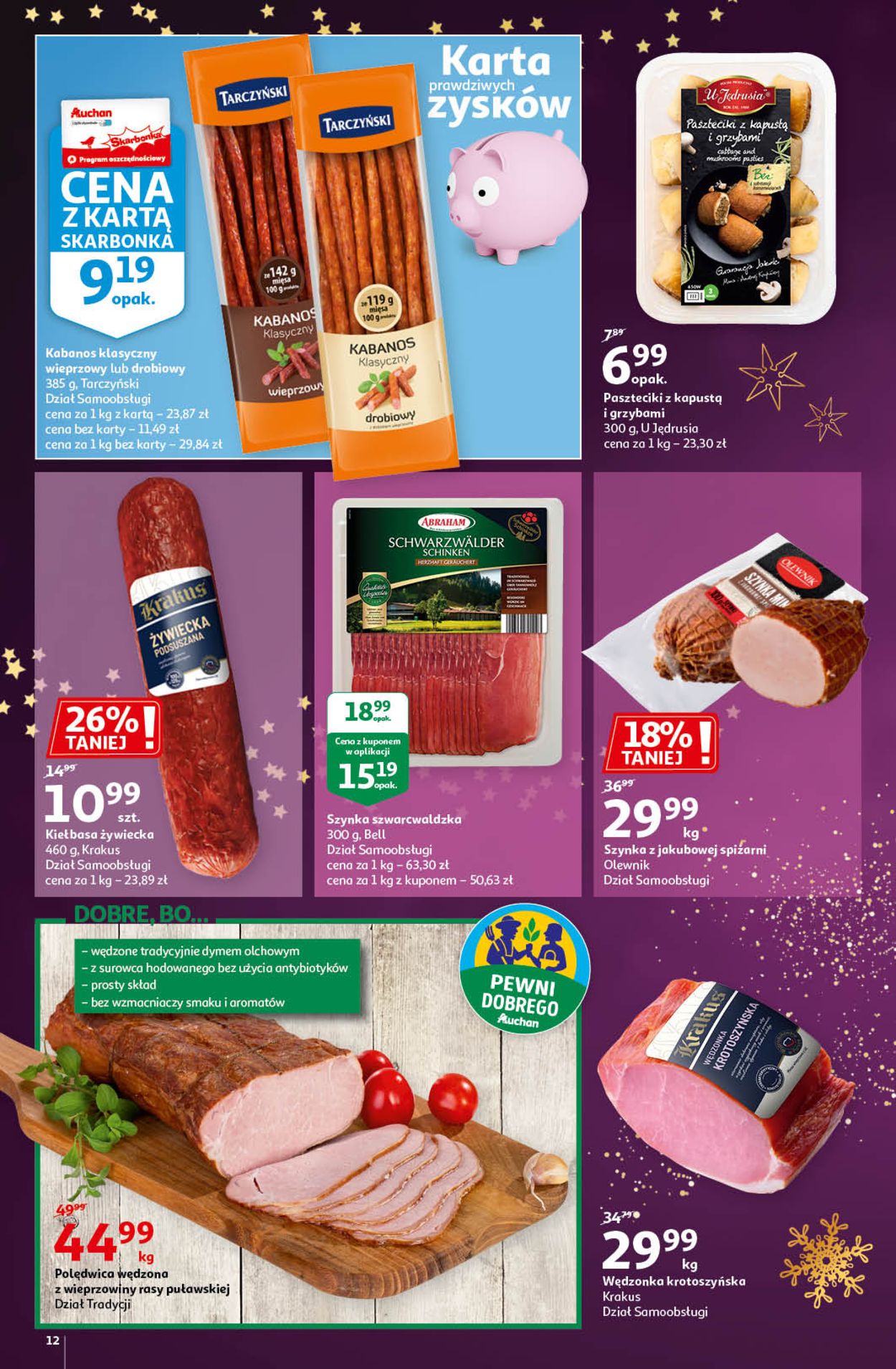Gazetka promocyjna Auchan Gazetka Świąteczna 2020 - 17.12-24.12.2020 (Strona 12)