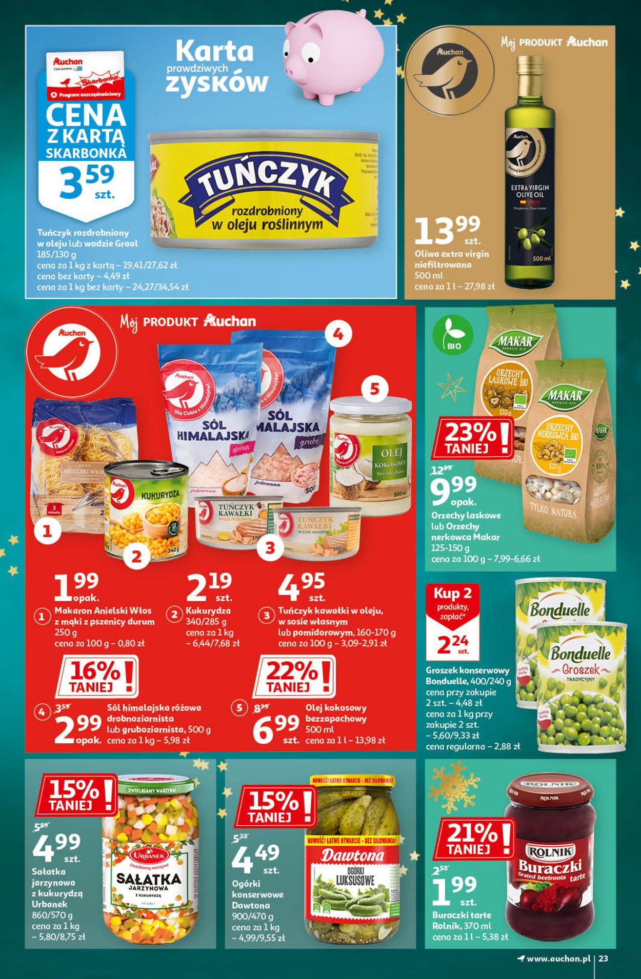 Gazetka promocyjna Auchan Gazetka Świąteczna 2020 - 17.12-24.12.2020 (Strona 23)