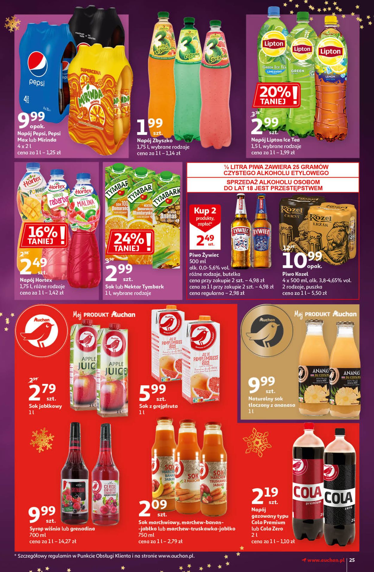 Gazetka promocyjna Auchan Gazetka Świąteczna 2020 - 17.12-24.12.2020 (Strona 25)