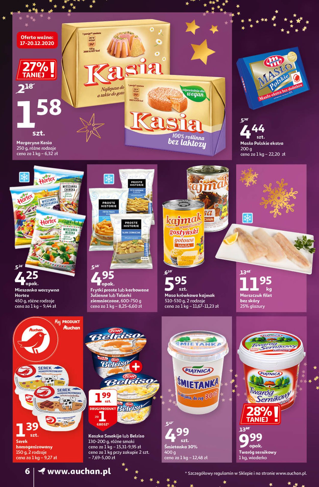 Gazetka promocyjna Auchan Gazetka Świąteczna 2020 - 17.12-24.12.2020 (Strona 6)