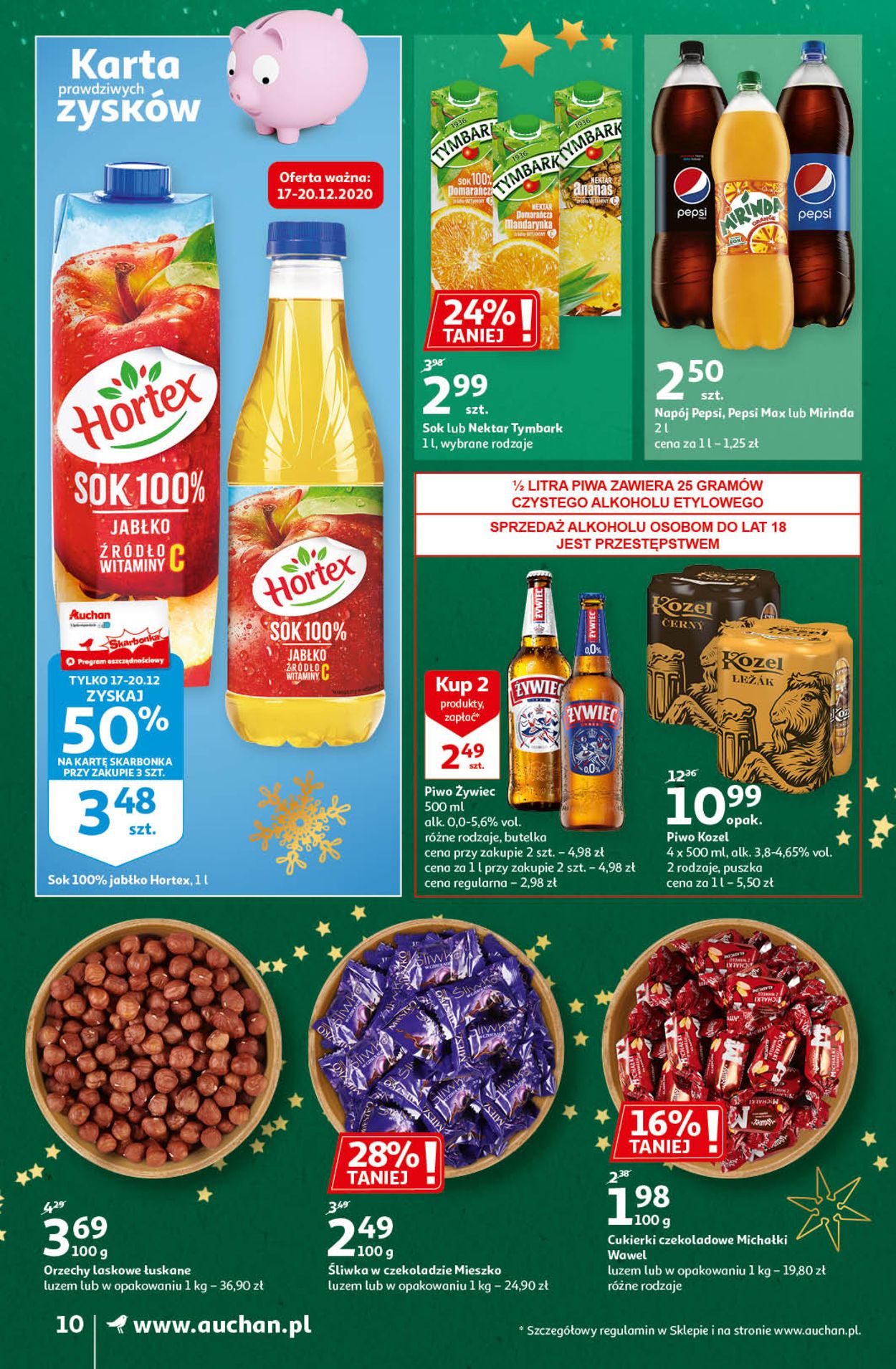 Gazetka promocyjna Auchan Gazetka Świąteczna 2020 - 17.12-24.12.2020 (Strona 10)
