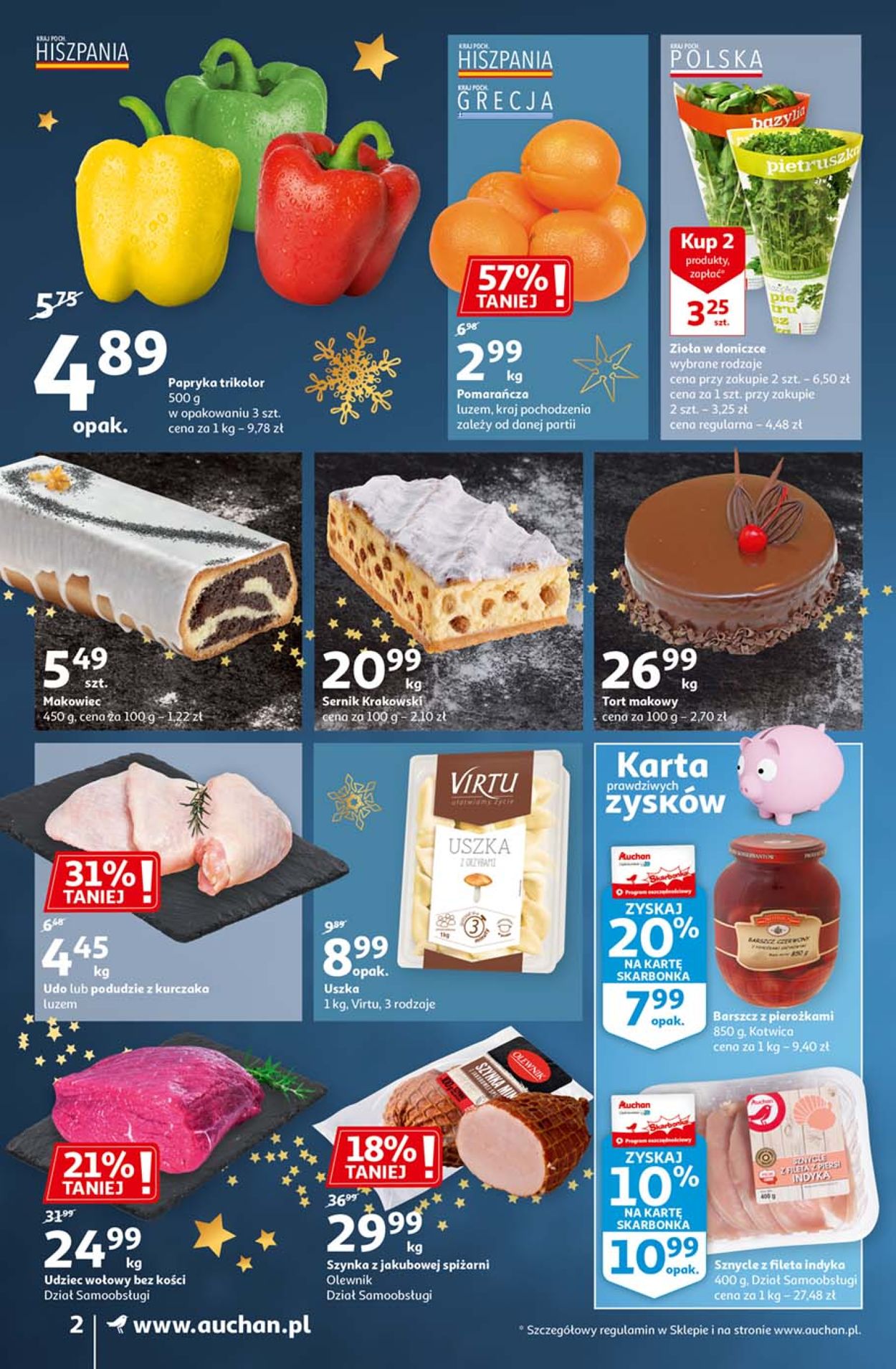 Gazetka promocyjna Auchan Gazetka Świąteczna 2020 - 17.12-24.12.2020 (Strona 2)