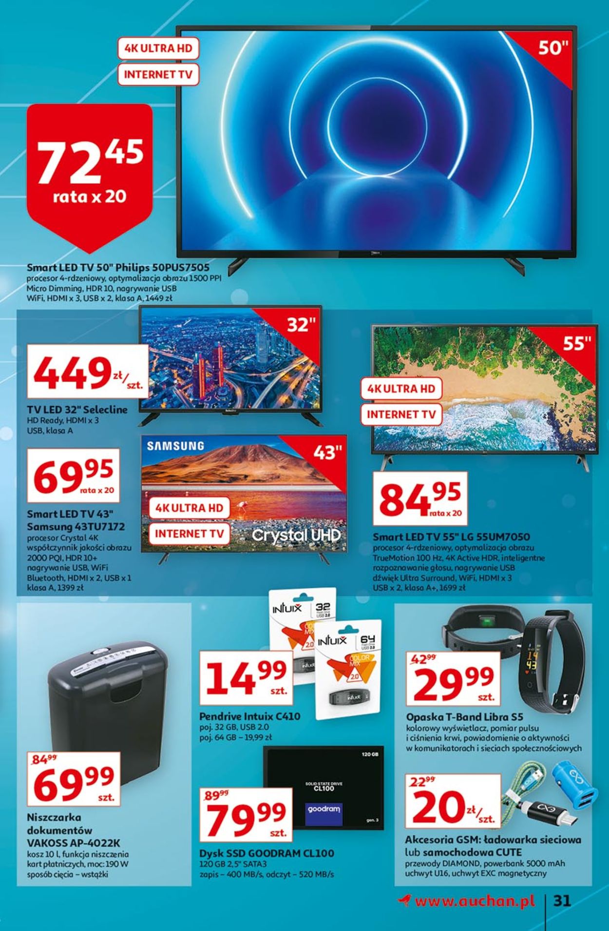 Gazetka promocyjna Auchan - 07.01-13.01.2021 (Strona 31)