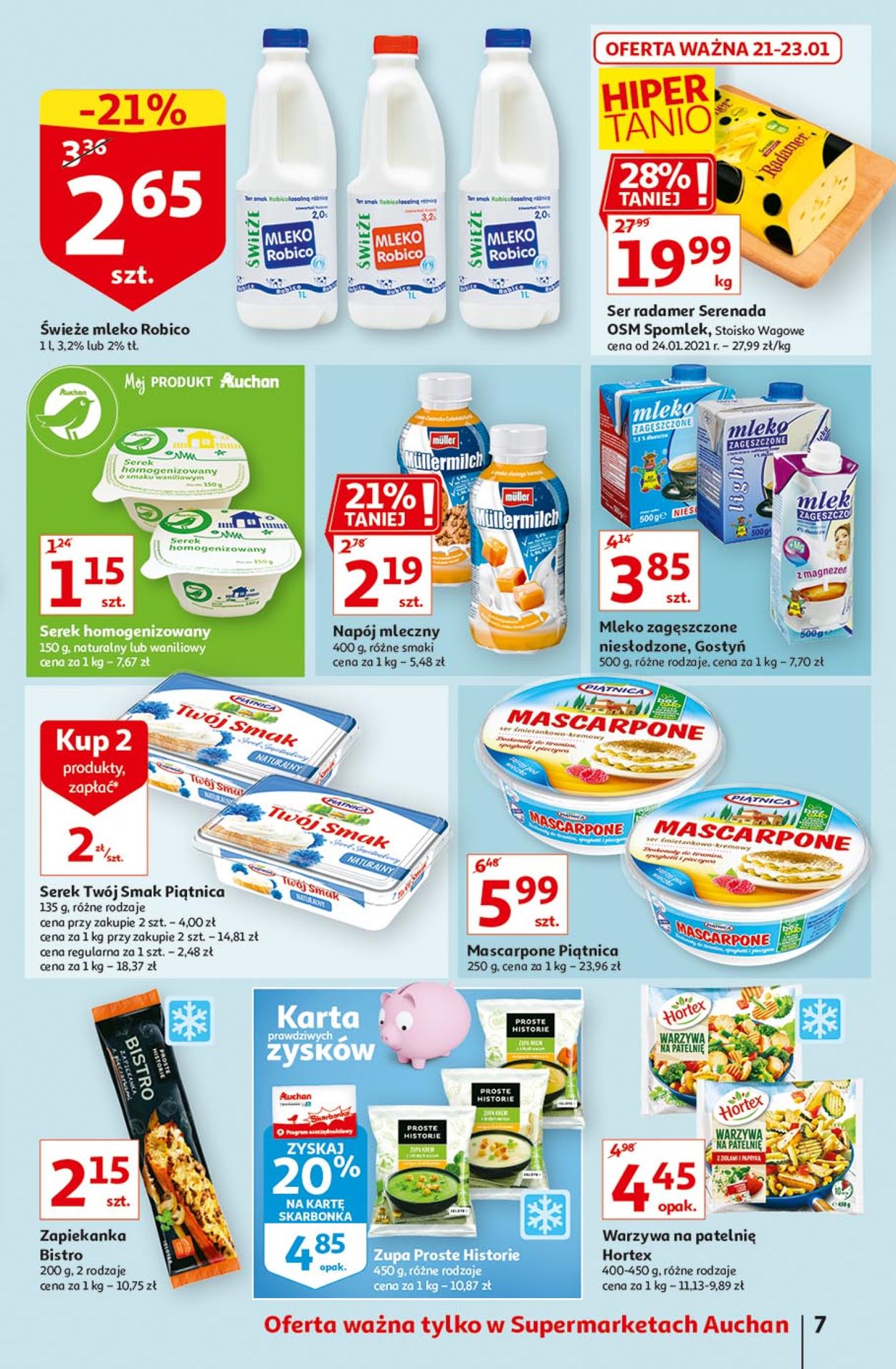 Gazetka promocyjna Auchan - 21.01-27.01.2021 (Strona 7)