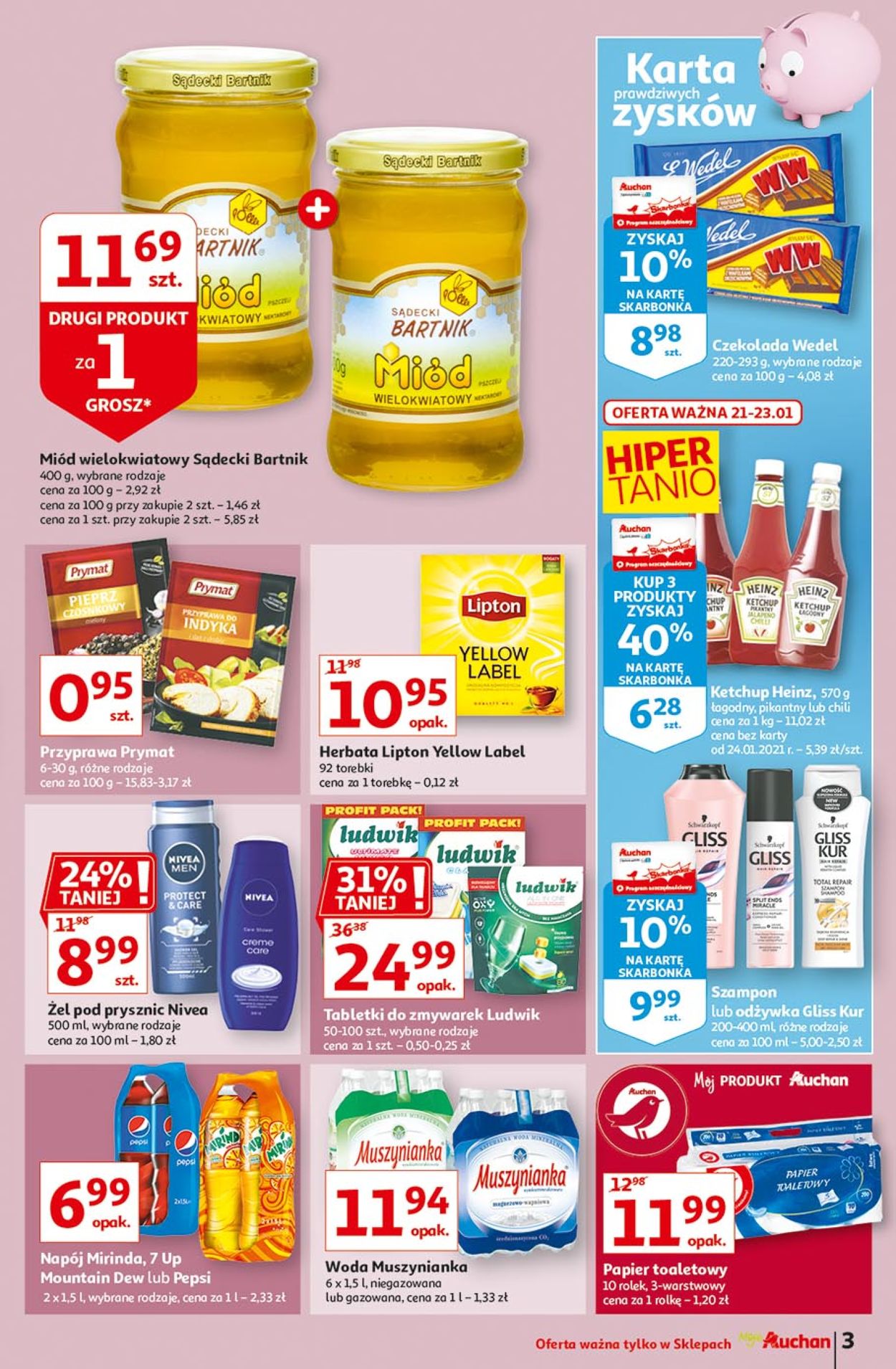 Gazetka promocyjna Auchan - 21.01-27.01.2021 (Strona 3)