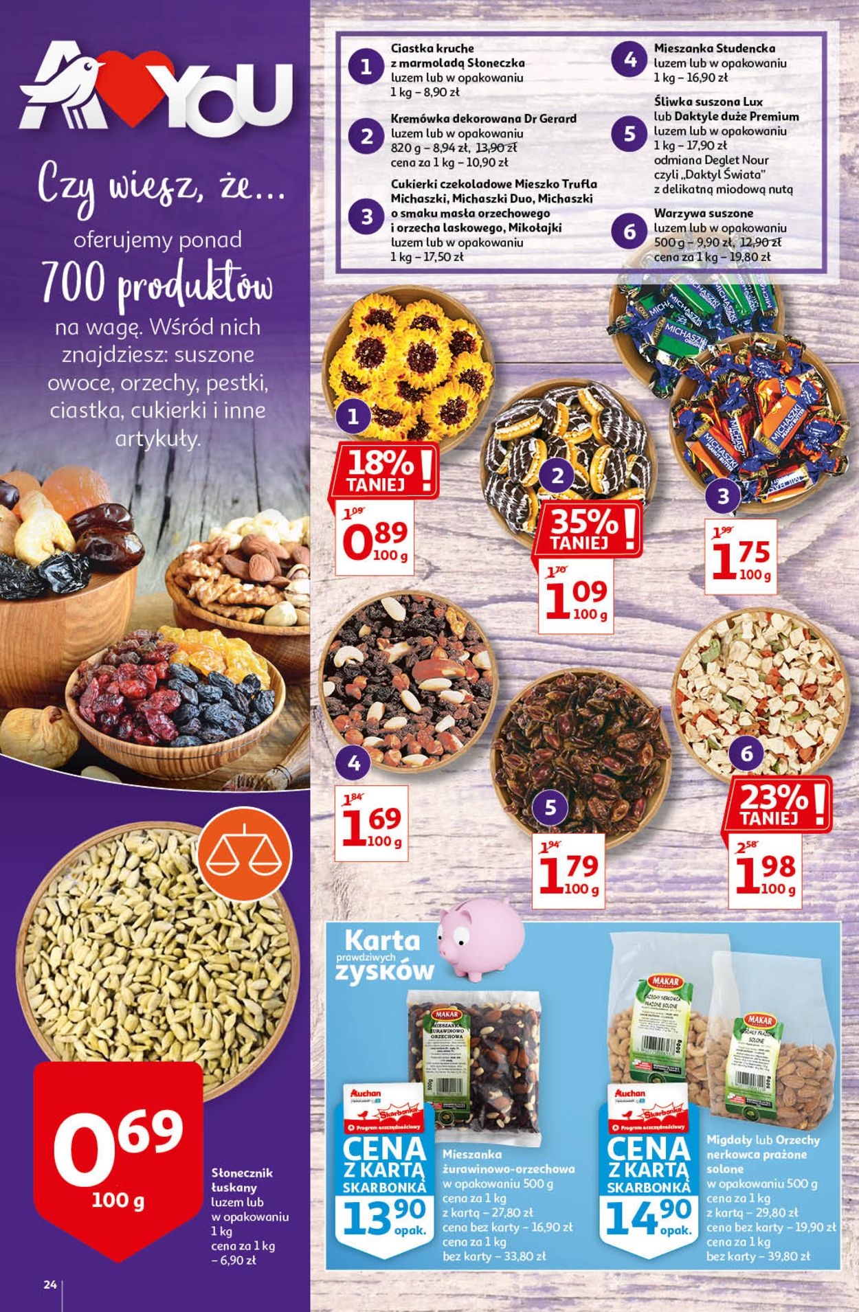 Gazetka promocyjna Auchan Gazetka Walentynkowa - 04.02-10.02.2021 (Strona 24)