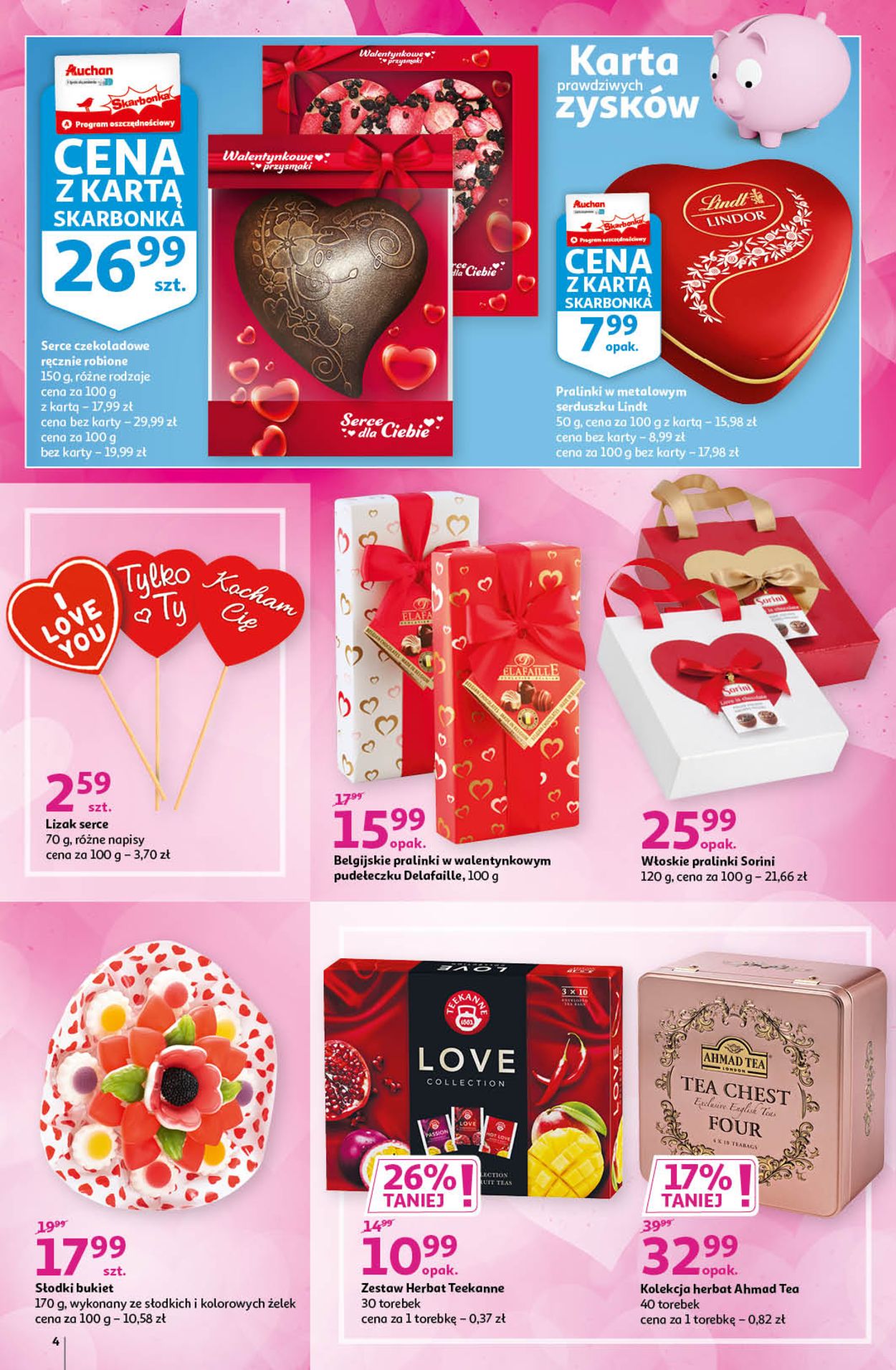 Gazetka promocyjna Auchan A Love you - 11.02-17.02.2021 (Strona 4)