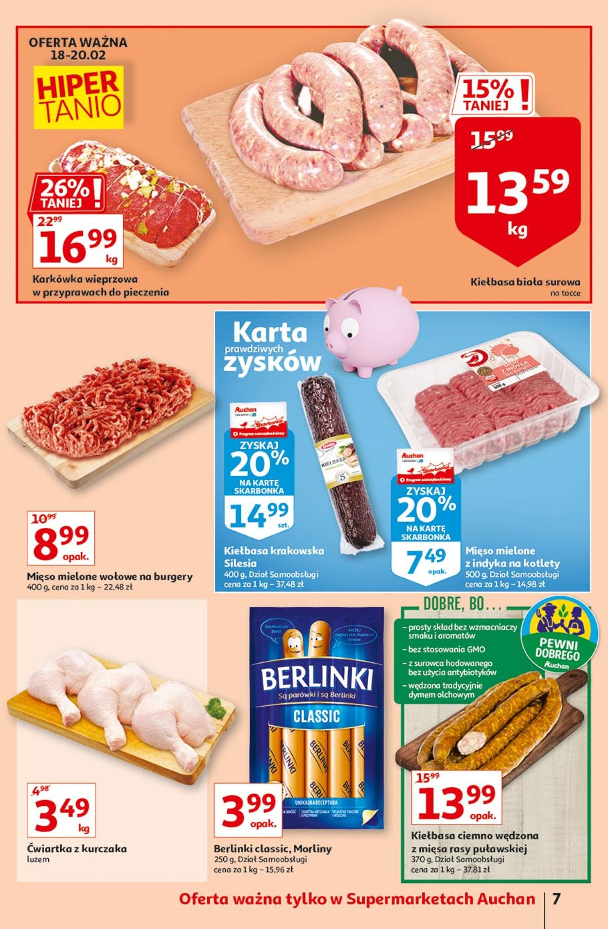 Gazetka promocyjna Auchan Hiper porządki - 18.02-25.02.2021 (Strona 7)