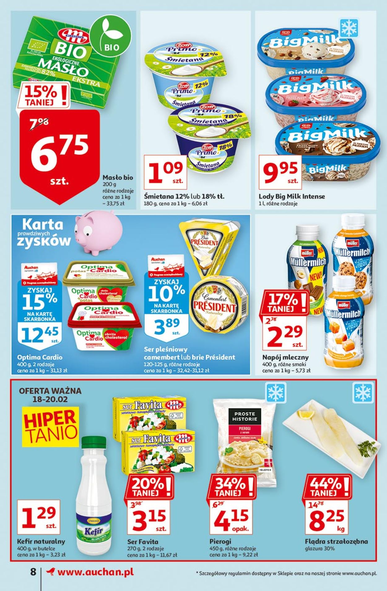 Gazetka promocyjna Auchan Hiper porządki - 18.02-25.02.2021 (Strona 8)