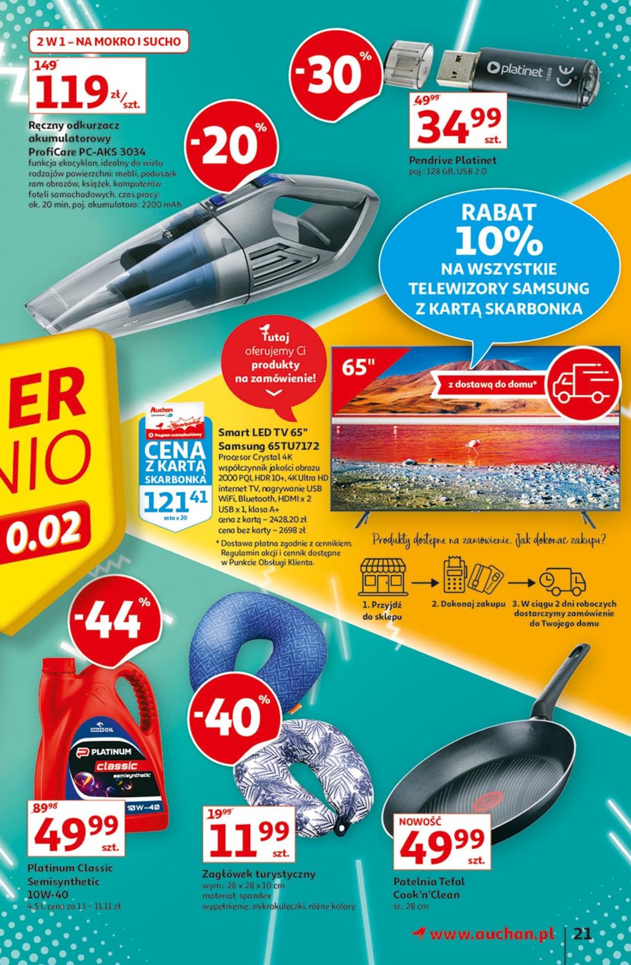 Gazetka promocyjna Auchan Hiper porządki - 18.02-25.02.2021 (Strona 21)