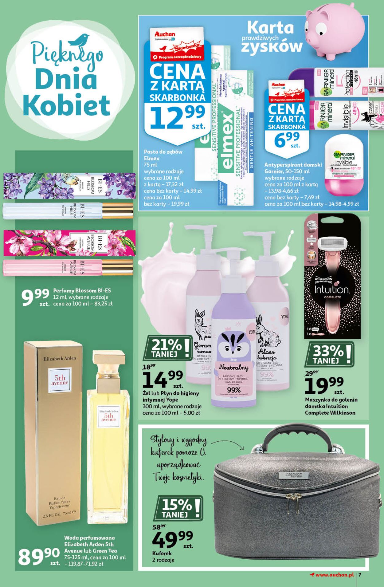 Gazetka promocyjna Auchan Dzień Kobiet 2021 - 04.03-10.03.2021 (Strona 7)