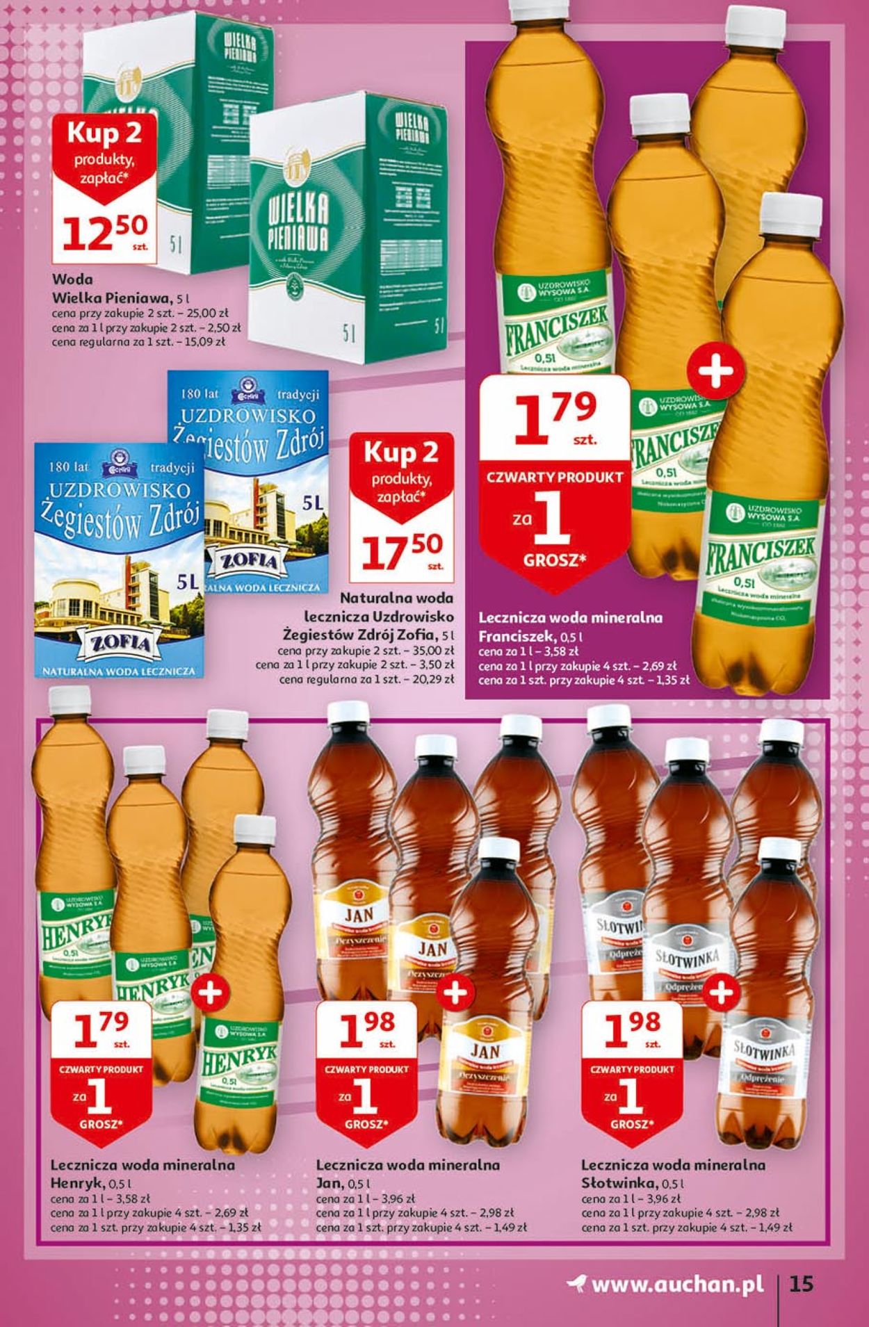 Gazetka promocyjna Auchan Więcej za mniej Hipermarkety - 11.03-17.03.2021 (Strona 15)