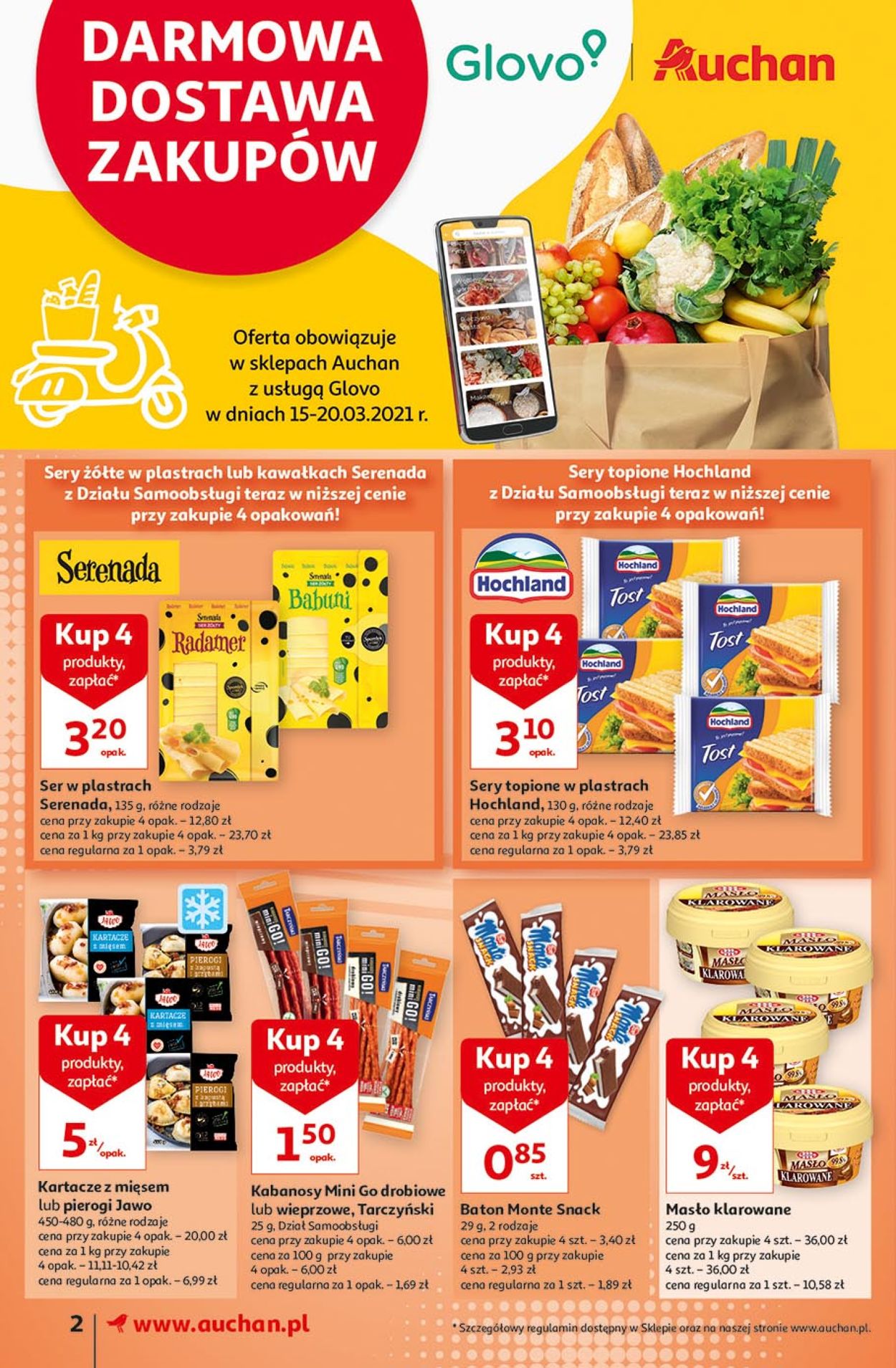 Gazetka promocyjna Auchan Więcej za mniej Sueprmarkety - 11.03-17.03.2021 (Strona 2)
