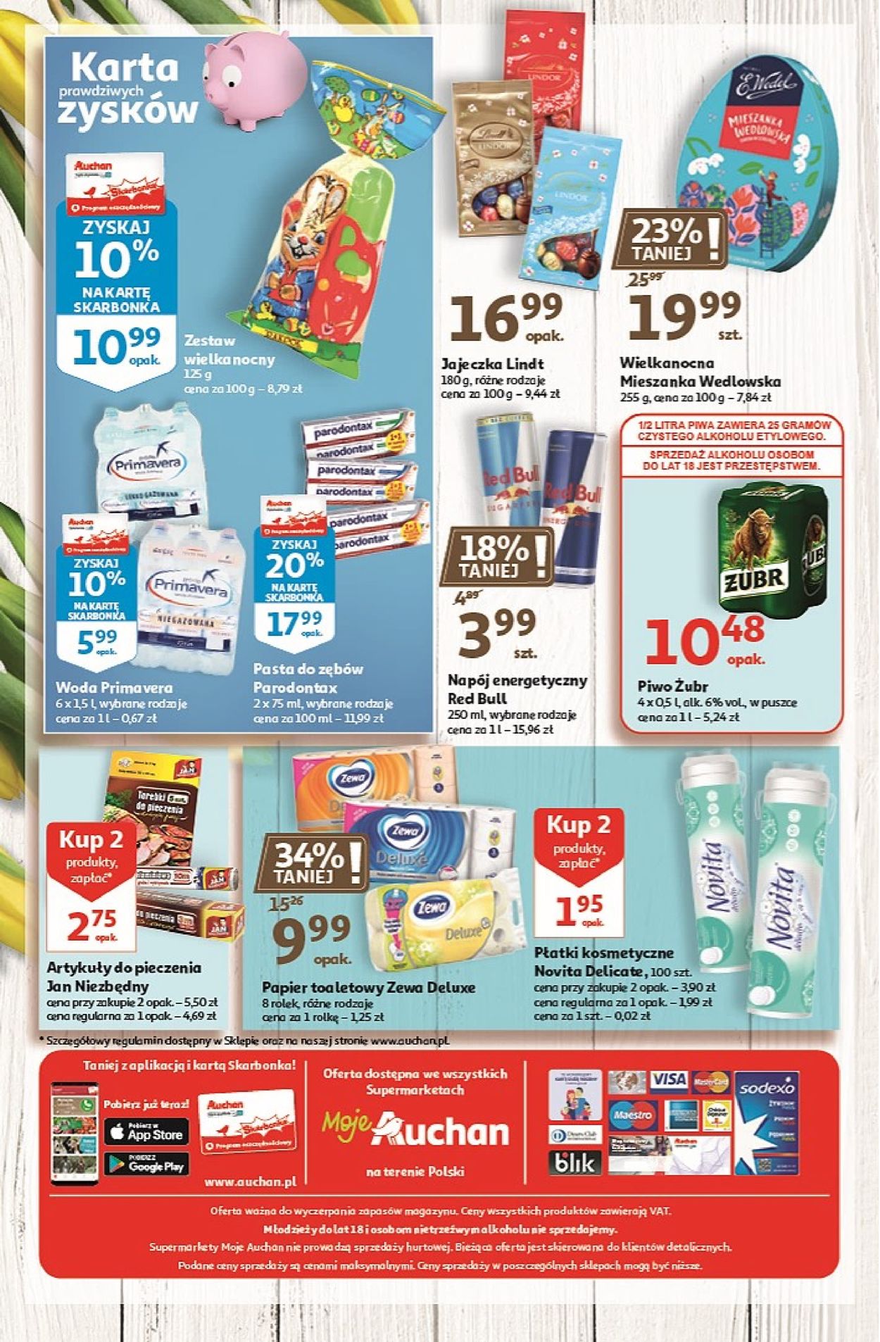 Gazetka promocyjna Auchan Przygotuj się do Świąt Moje Auchan - 18.03-24.03.2021 (Strona 4)