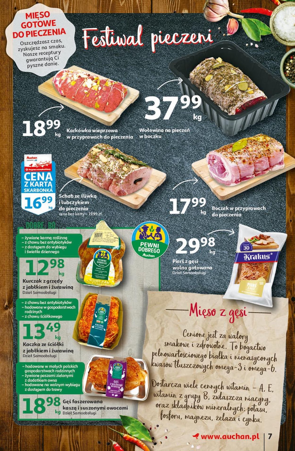 Gazetka promocyjna Auchan Wielkanoc 2021! - 25.03-03.04.2021 (Strona 7)