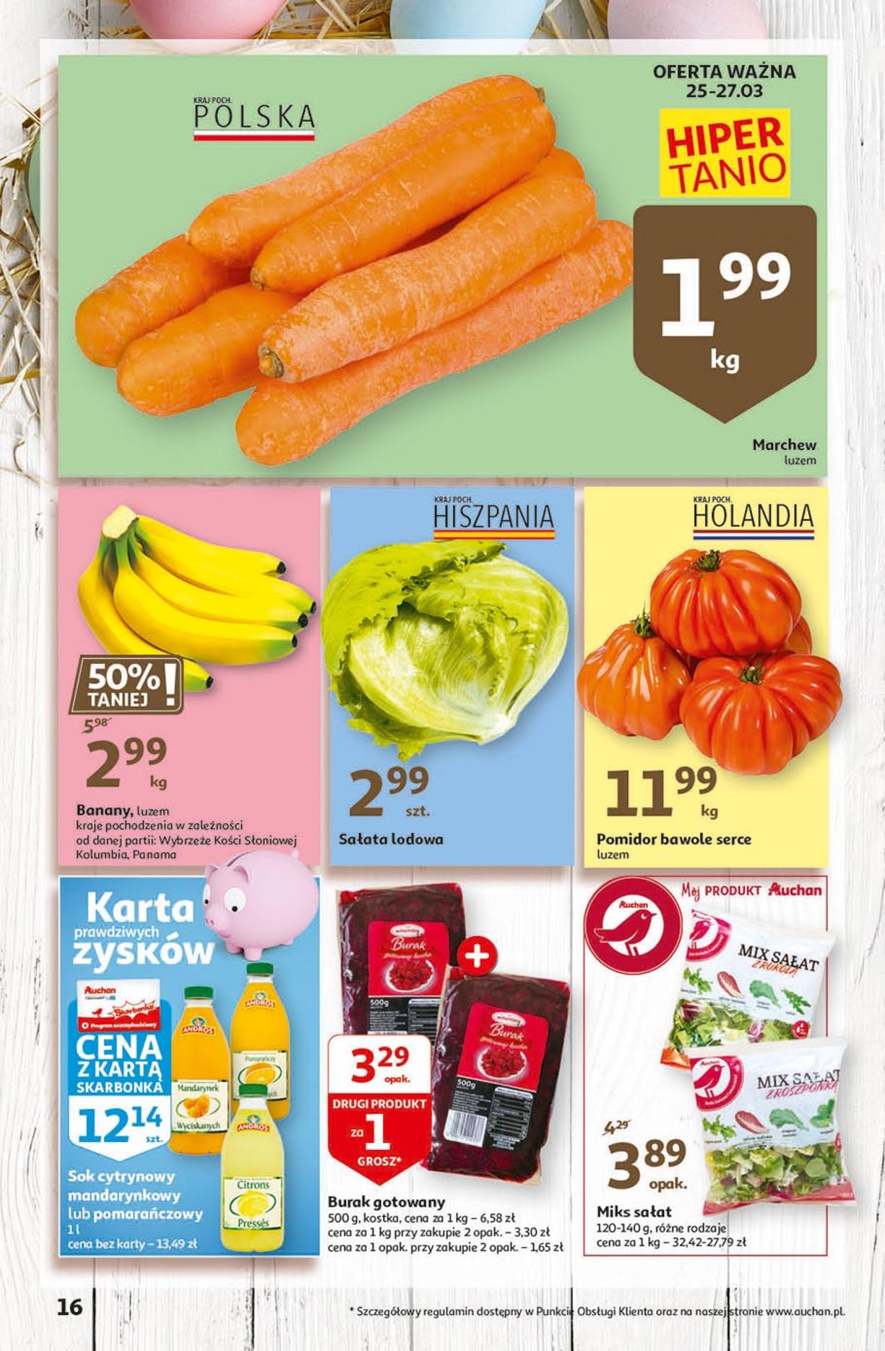 Gazetka promocyjna Auchan Wielkanoc 2021! - 25.03-03.04.2021 (Strona 16)