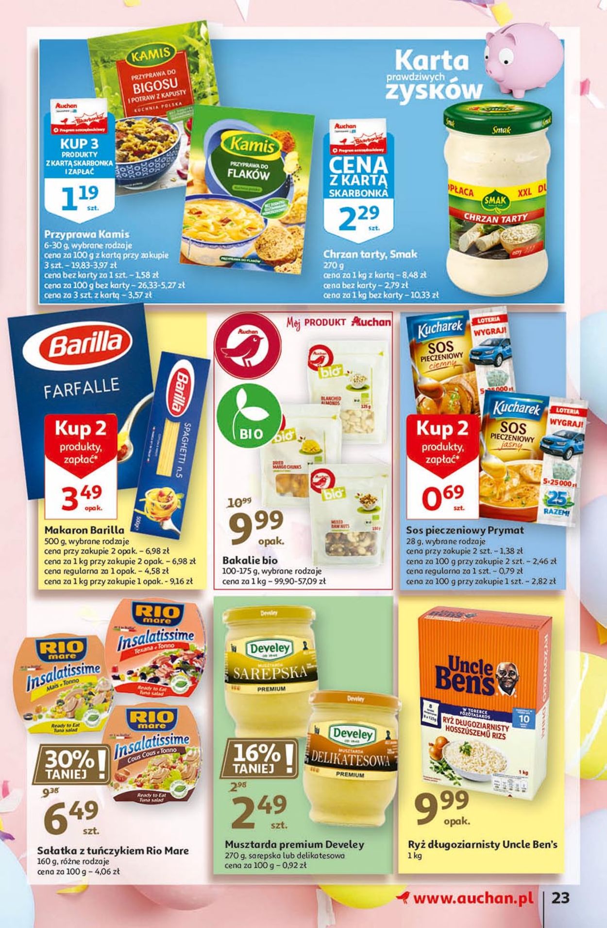 Gazetka promocyjna Auchan Wielkanoc 2021! - 25.03-03.04.2021 (Strona 23)